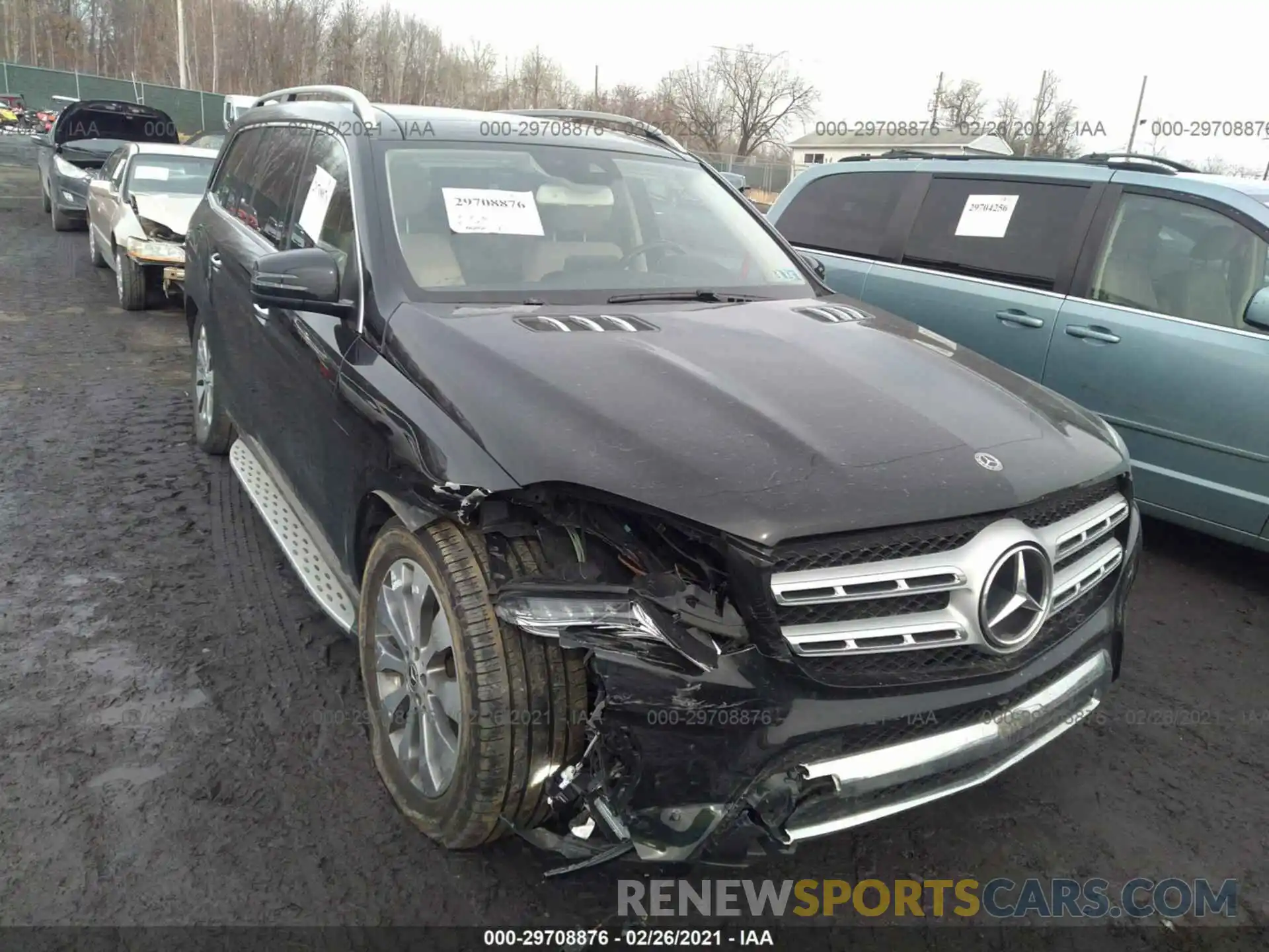 6 Photograph of a damaged car 4JGDF6EEXKB192408 MERCEDES-BENZ GLS 2019