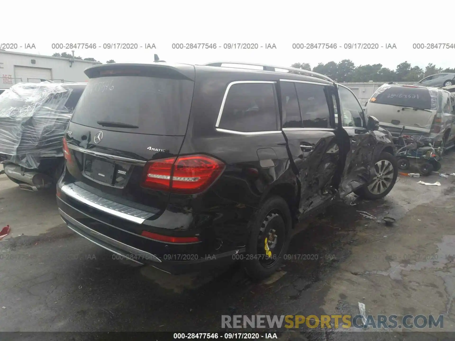 4 Photograph of a damaged car 4JGDF6EEXKB223477 MERCEDES-BENZ GLS 2019