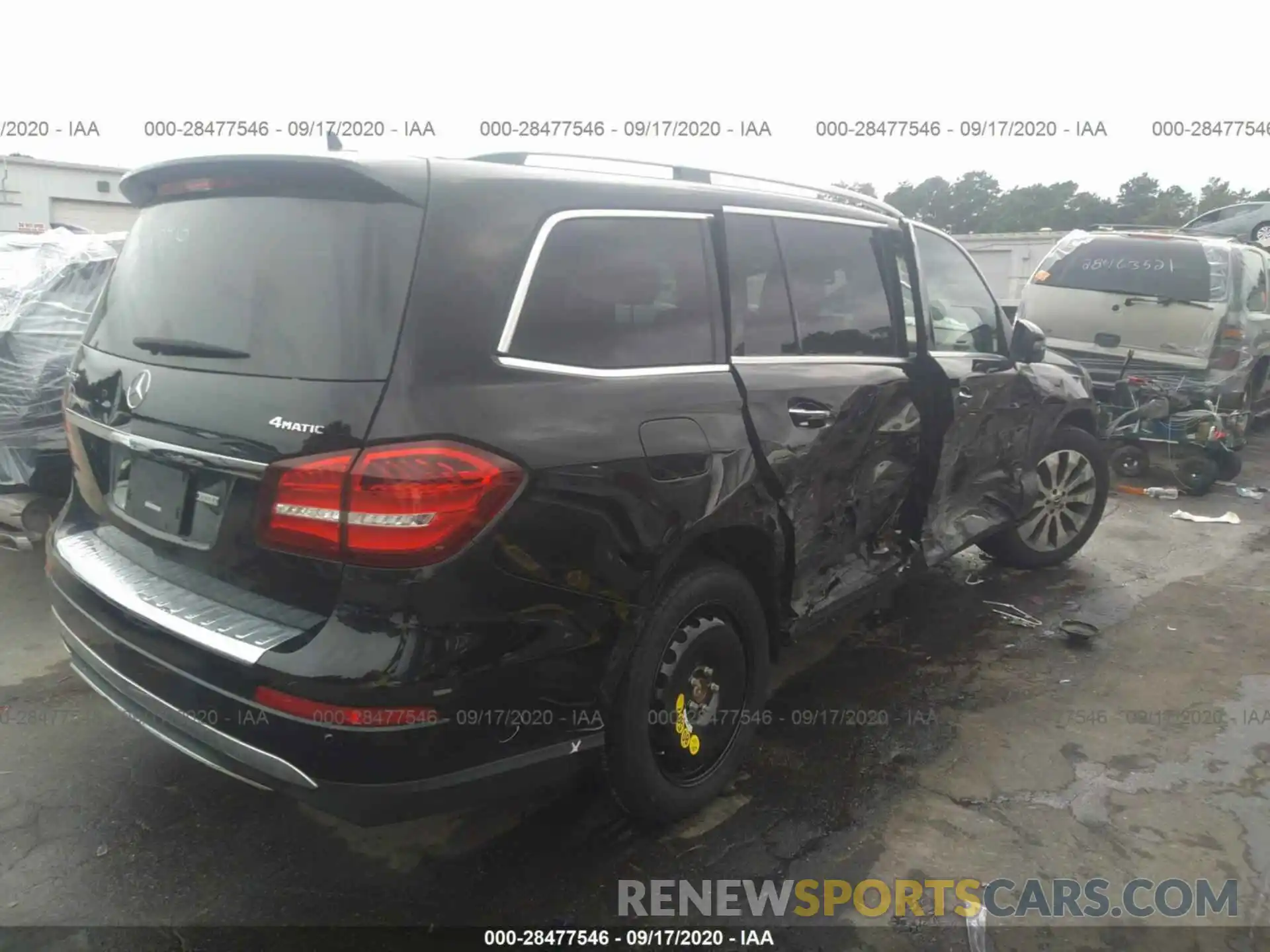 6 Photograph of a damaged car 4JGDF6EEXKB223477 MERCEDES-BENZ GLS 2019