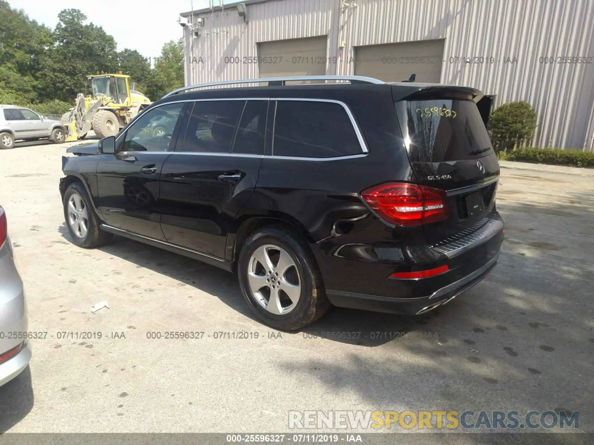 3 Фотография поврежденного автомобиля 4JGDF6EEXKB229716 MERCEDES-BENZ GLS 2019