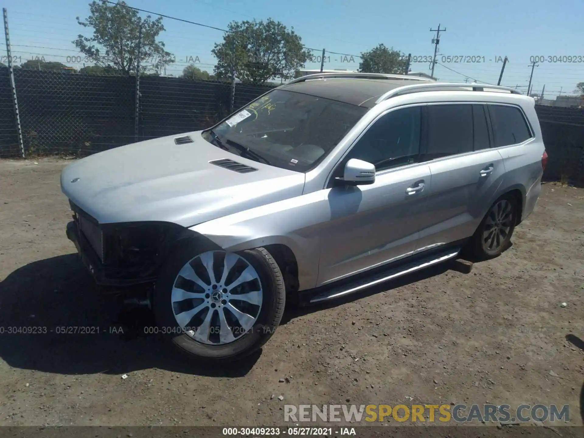 2 Photograph of a damaged car 4JGDF6EEXKB240585 MERCEDES-BENZ GLS 2019