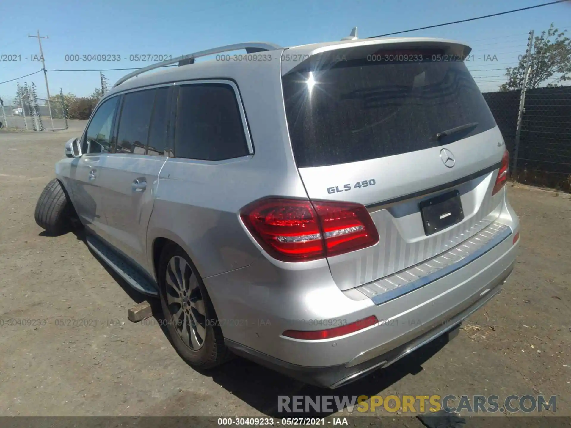 3 Фотография поврежденного автомобиля 4JGDF6EEXKB240585 MERCEDES-BENZ GLS 2019