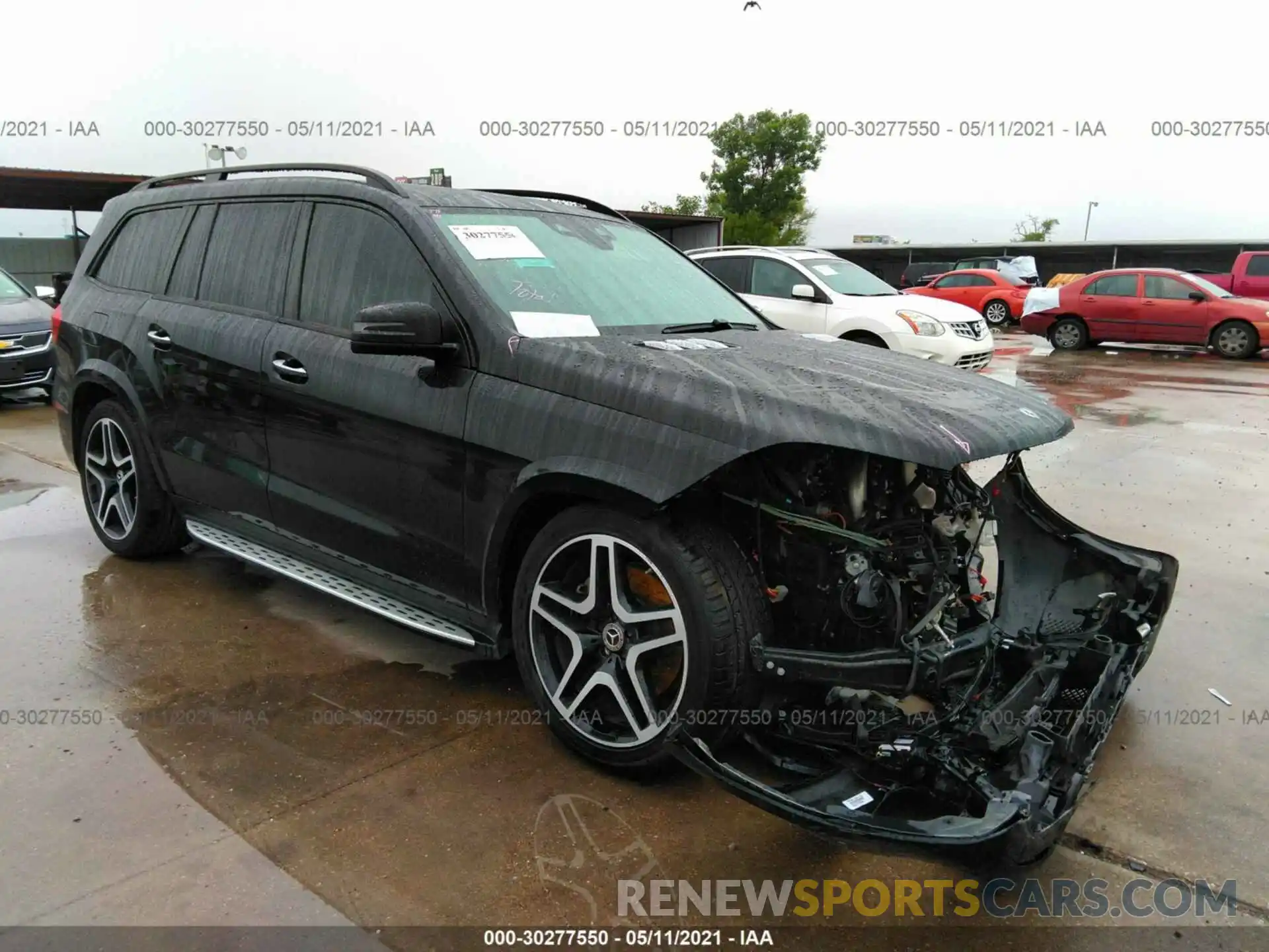 1 Photograph of a damaged car 4JGDF7DE2KB222458 MERCEDES-BENZ GLS 2019