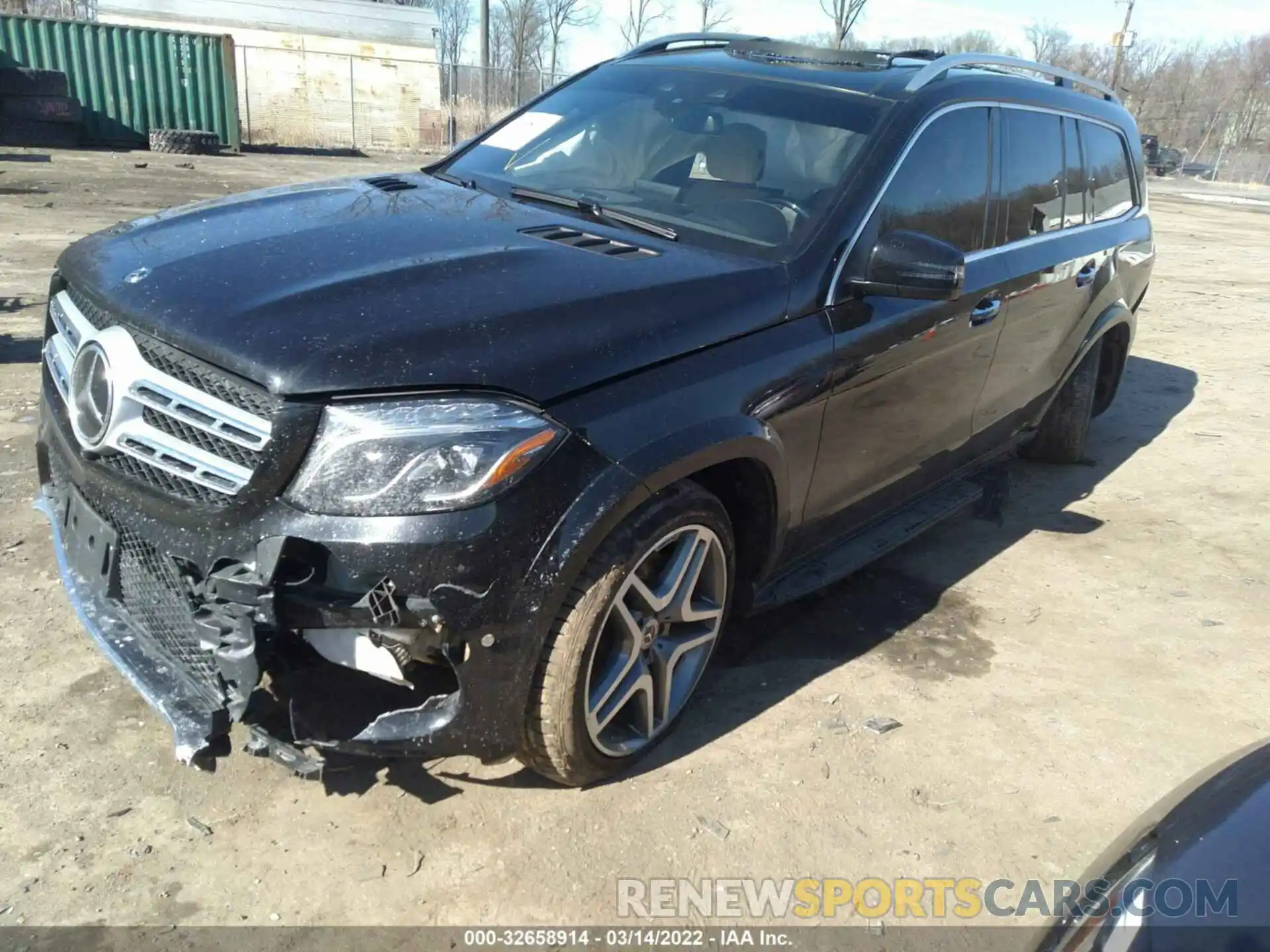 2 Photograph of a damaged car 4JGDF7DE3KB232982 MERCEDES-BENZ GLS 2019