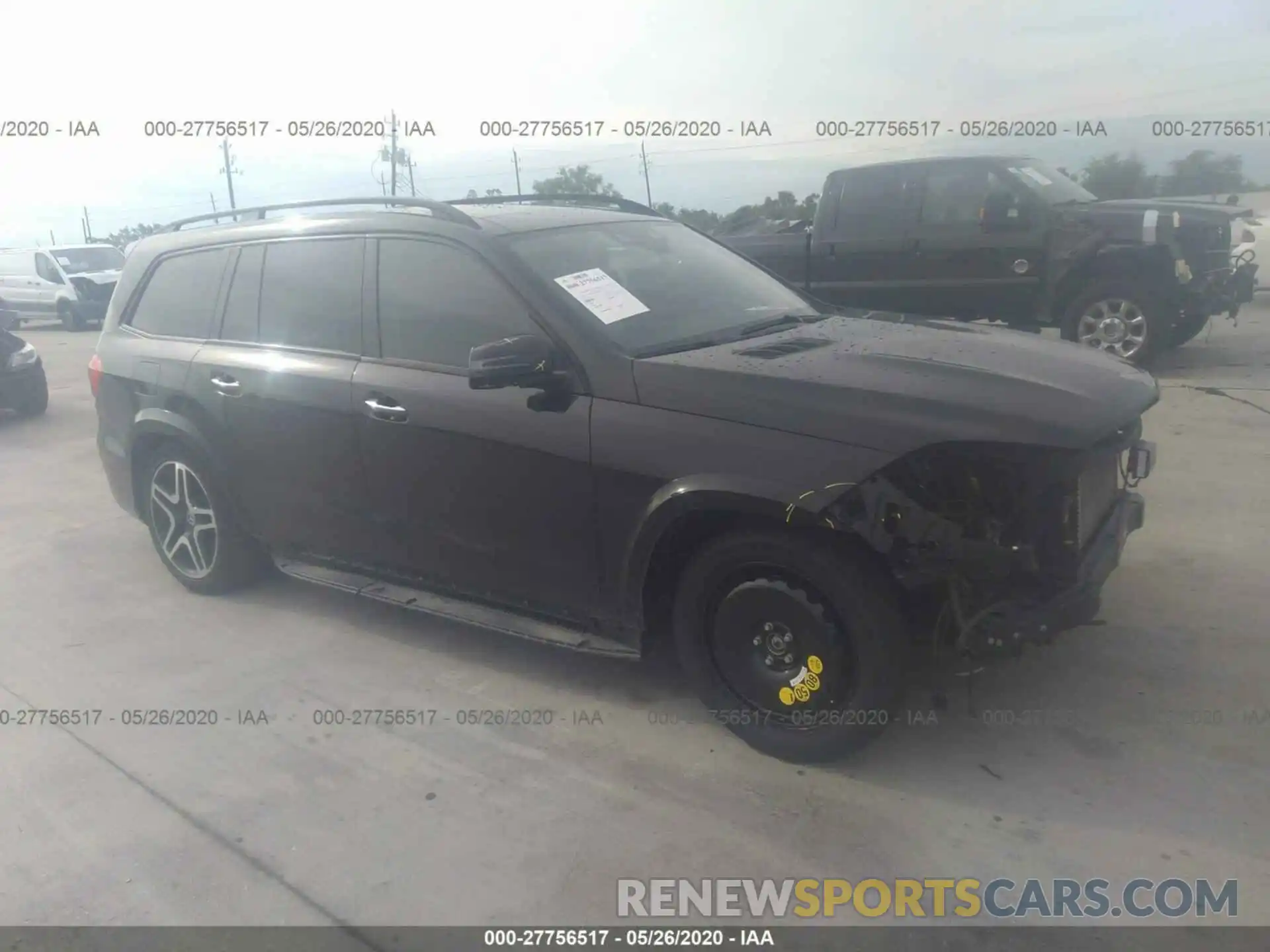 1 Photograph of a damaged car 4JGDF7DE5KB227539 MERCEDES-BENZ GLS 2019