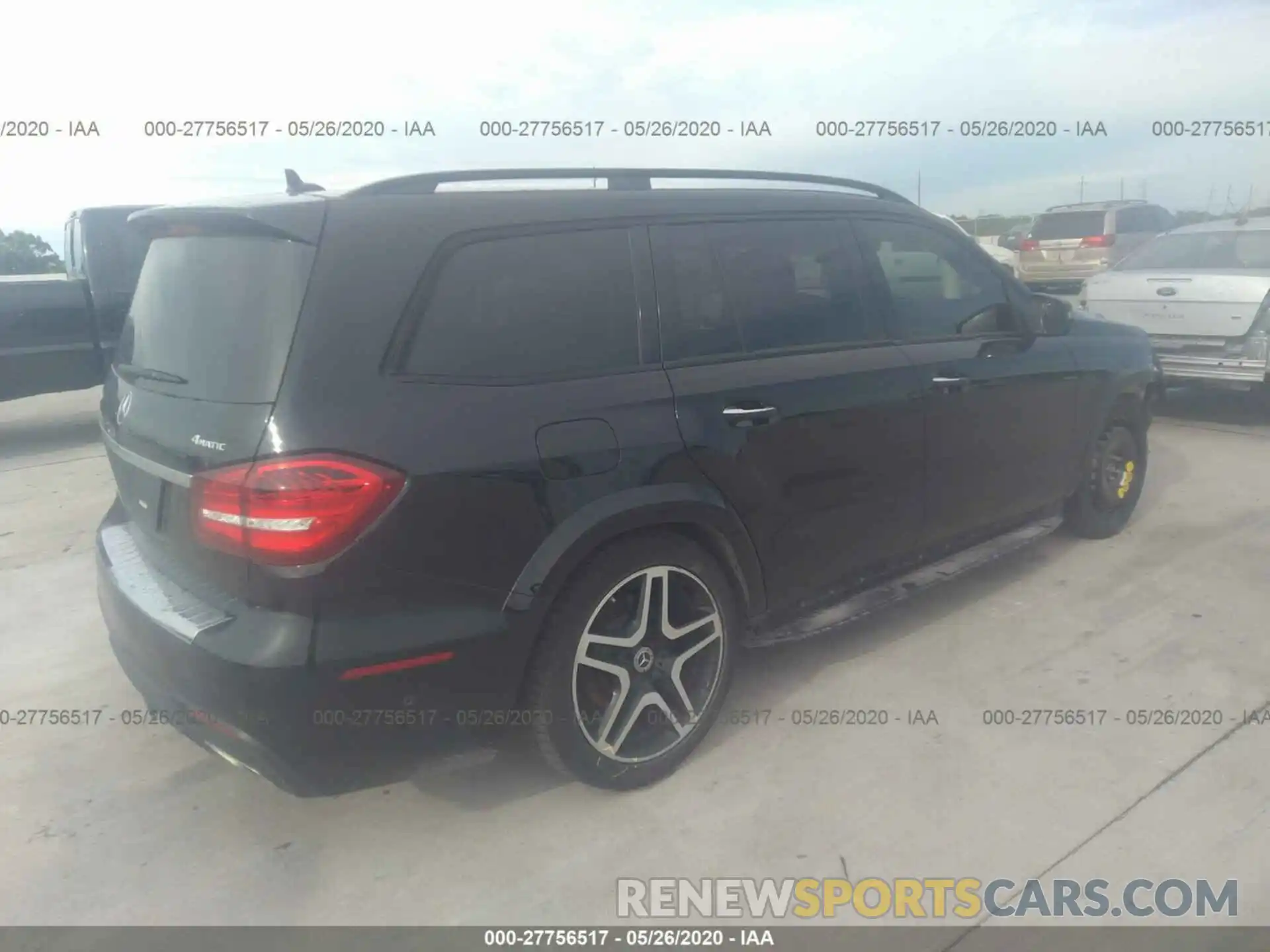 4 Фотография поврежденного автомобиля 4JGDF7DE5KB227539 MERCEDES-BENZ GLS 2019