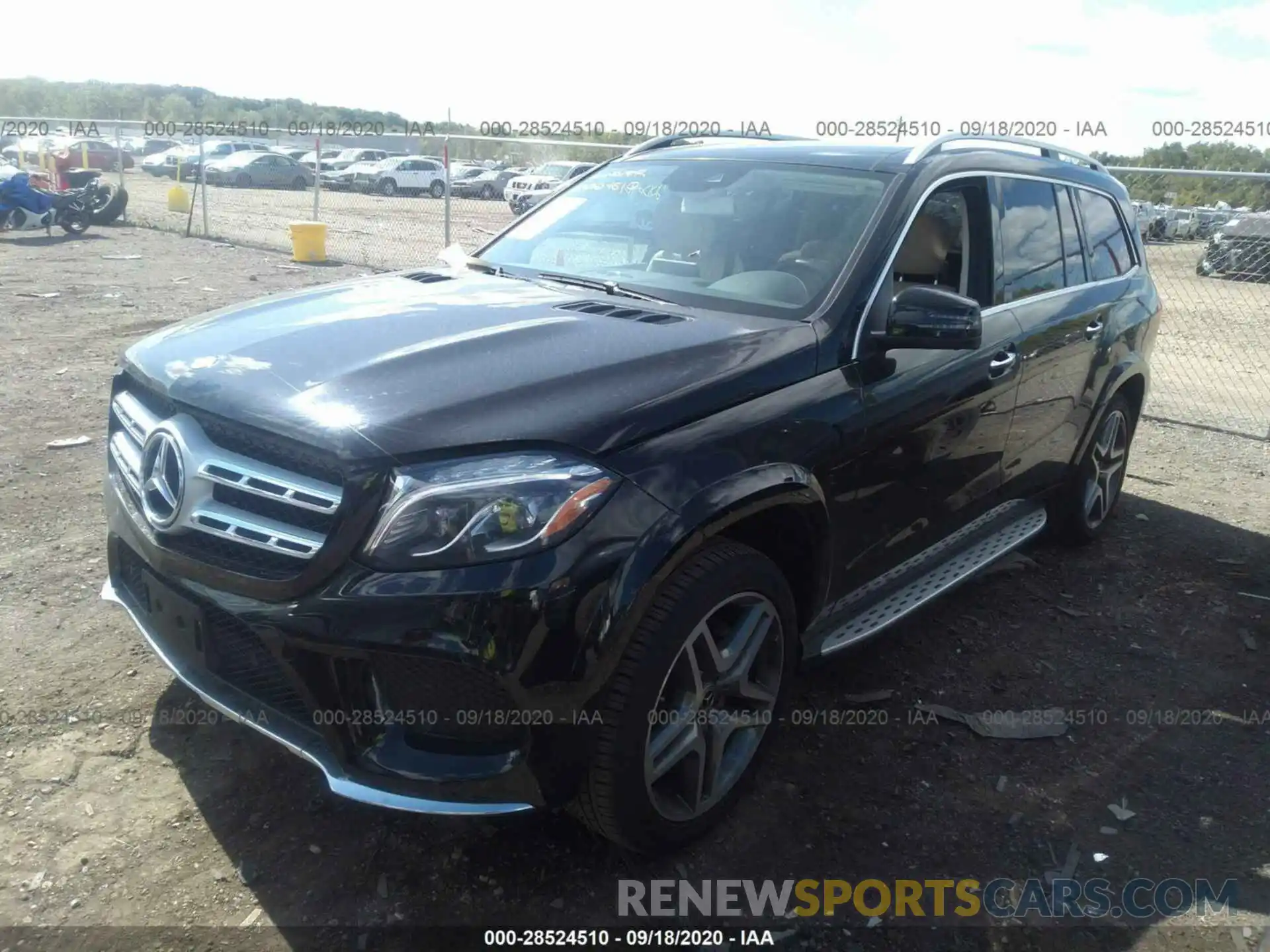 2 Photograph of a damaged car 4JGDF7DE5KB233969 MERCEDES-BENZ GLS 2019