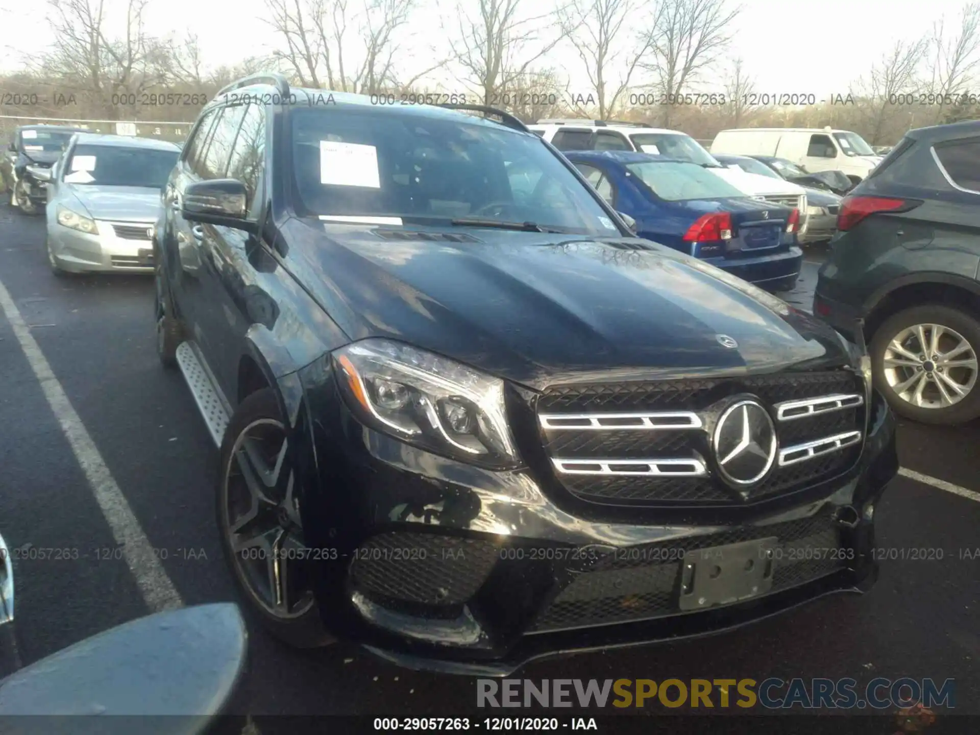 1 Photograph of a damaged car 4JGDF7DE6KB211592 MERCEDES-BENZ GLS 2019