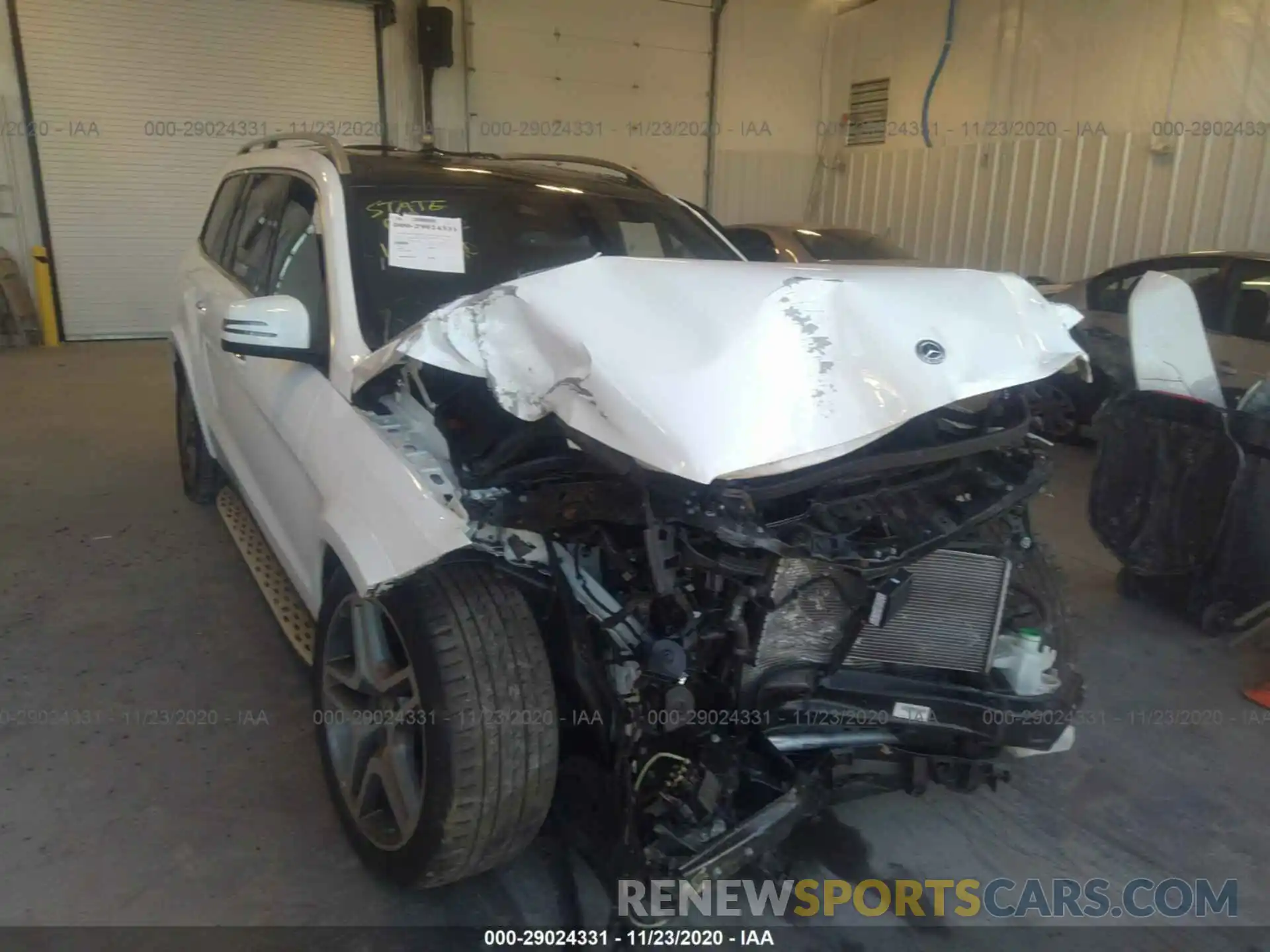 1 Photograph of a damaged car 4JGDF7DEXKB188608 MERCEDES-BENZ GLS 2019