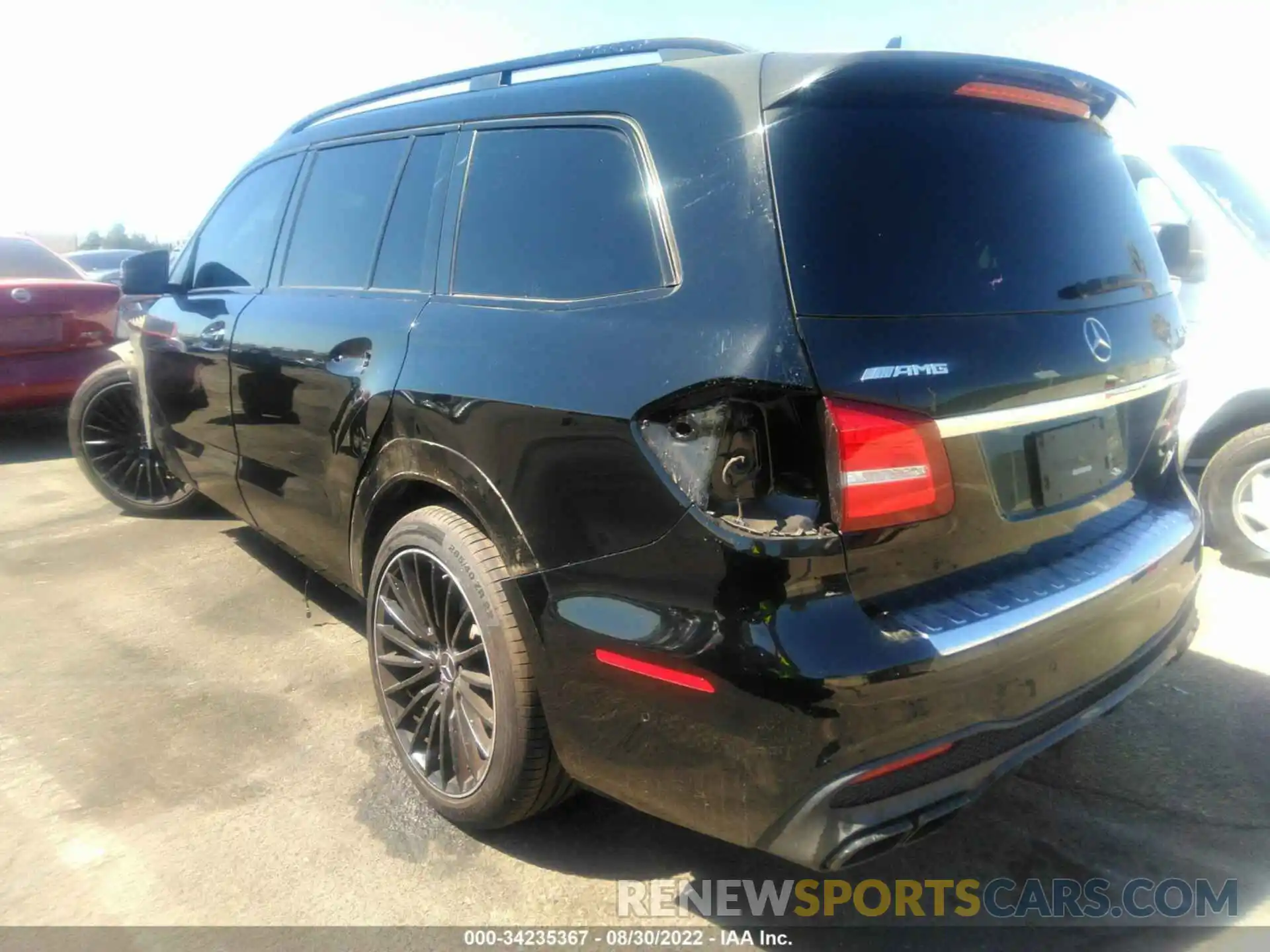 3 Photograph of a damaged car 4JGDF7FE4KB229022 MERCEDES-BENZ GLS 2019