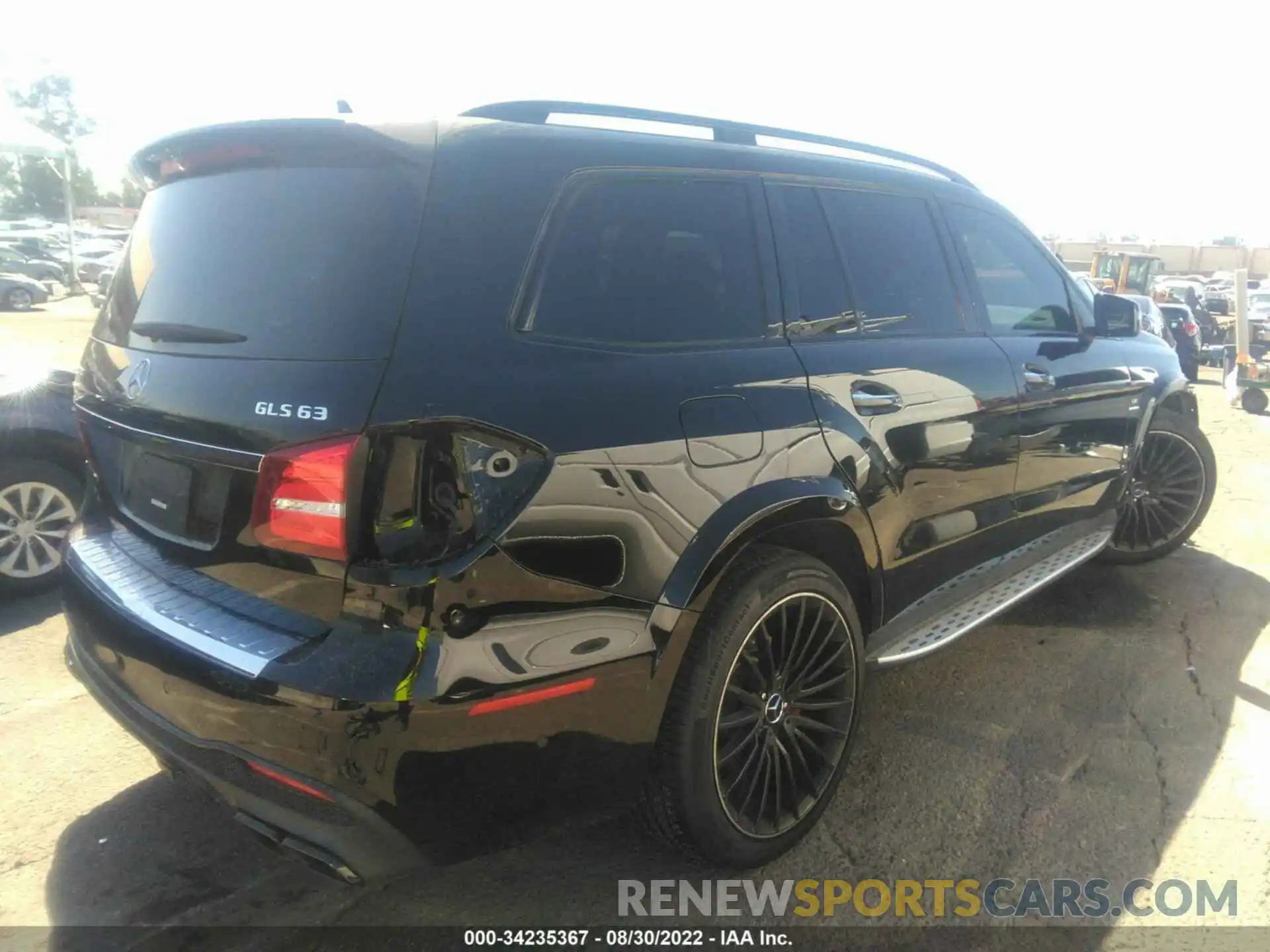 4 Photograph of a damaged car 4JGDF7FE4KB229022 MERCEDES-BENZ GLS 2019