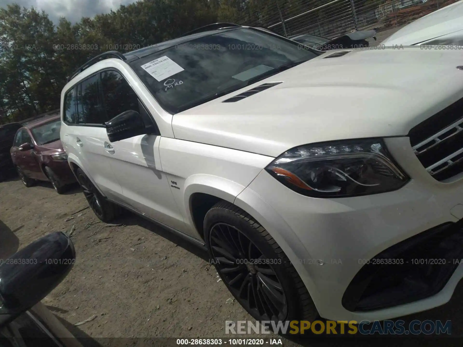 1 Photograph of a damaged car 4JGDF7FE6KB227840 MERCEDES-BENZ GLS 2019