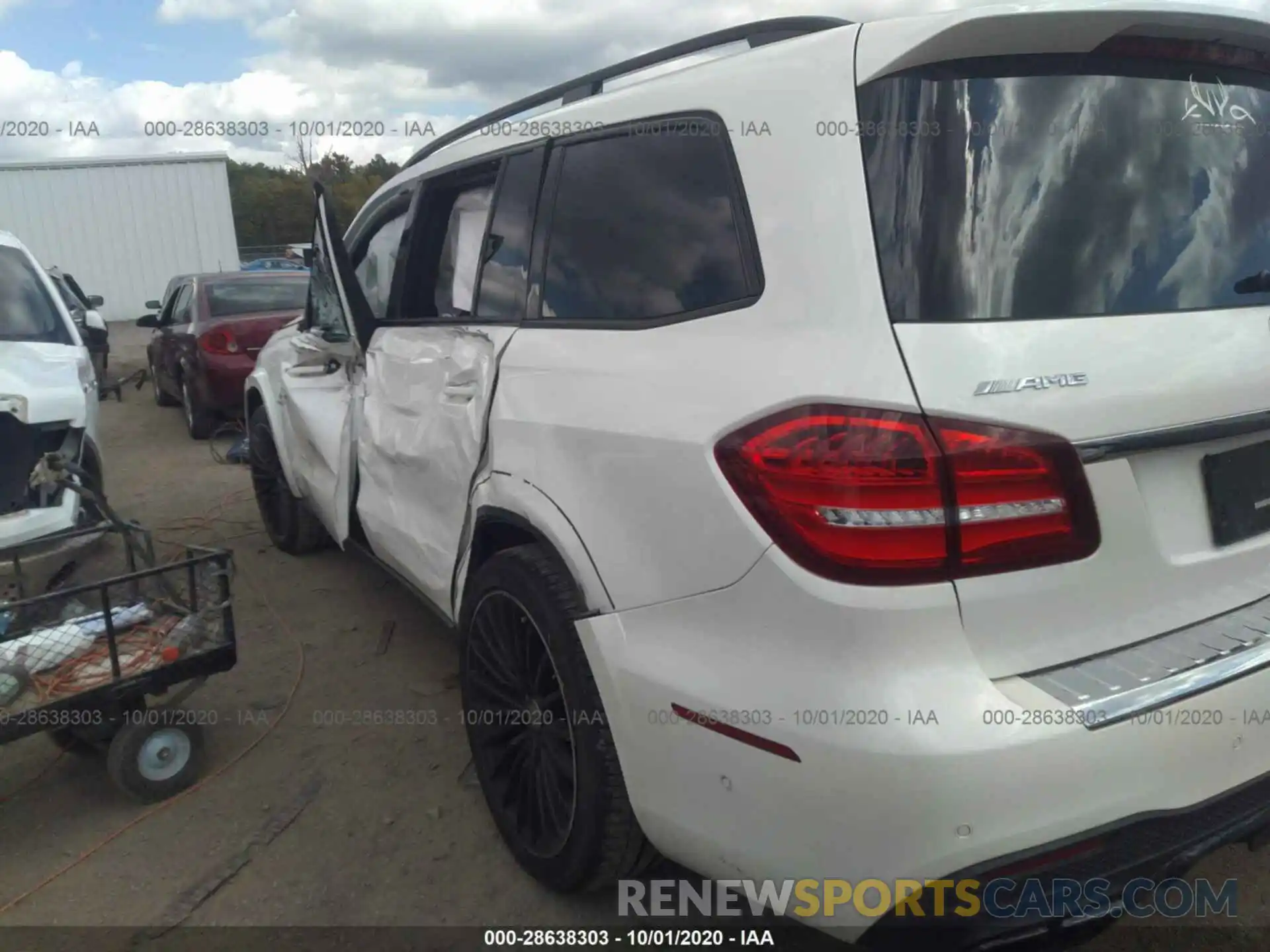 3 Photograph of a damaged car 4JGDF7FE6KB227840 MERCEDES-BENZ GLS 2019