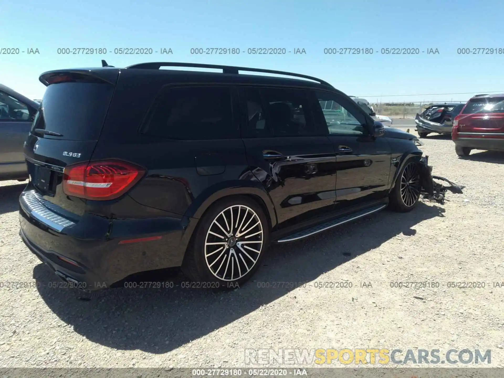 4 Photograph of a damaged car 4JGDF7FE8KB204611 MERCEDES-BENZ GLS 2019