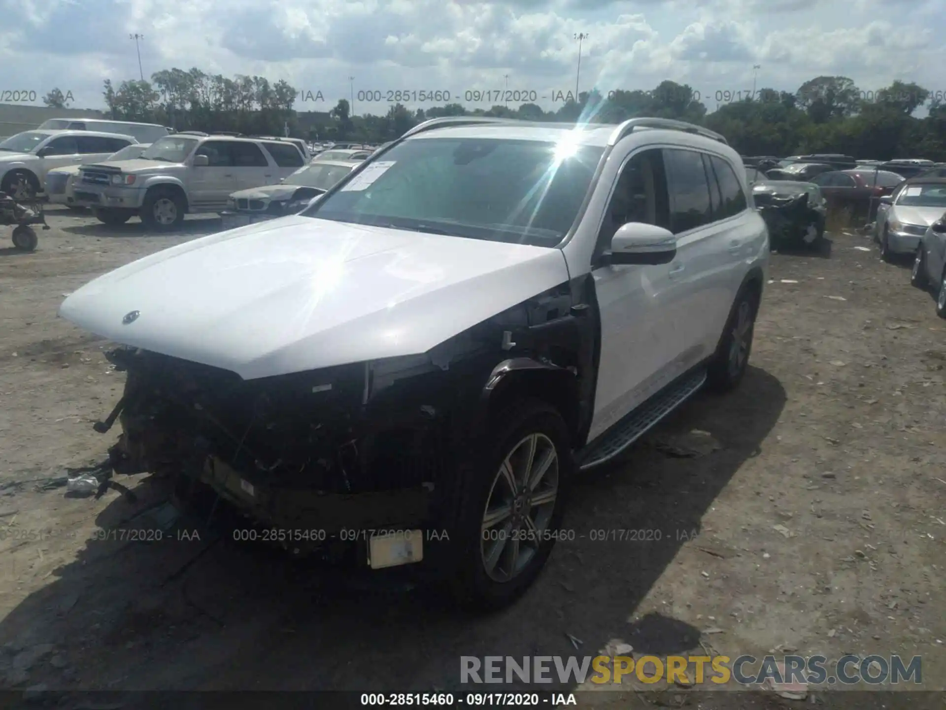 2 Photograph of a damaged car 4JGFF5KE1LA094625 MERCEDES-BENZ GLS 2020