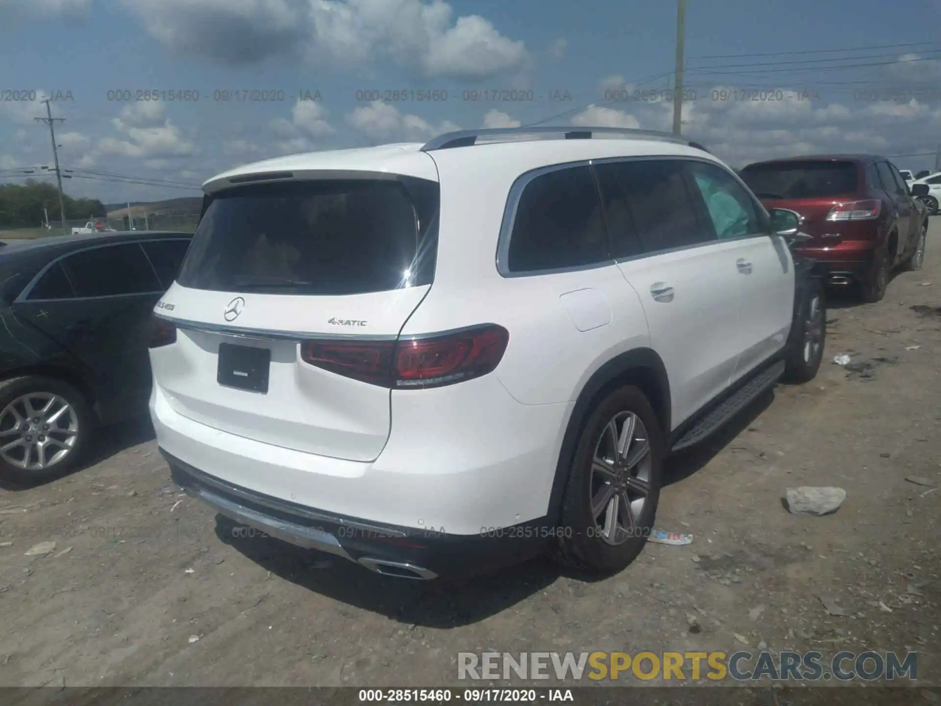 4 Photograph of a damaged car 4JGFF5KE1LA094625 MERCEDES-BENZ GLS 2020