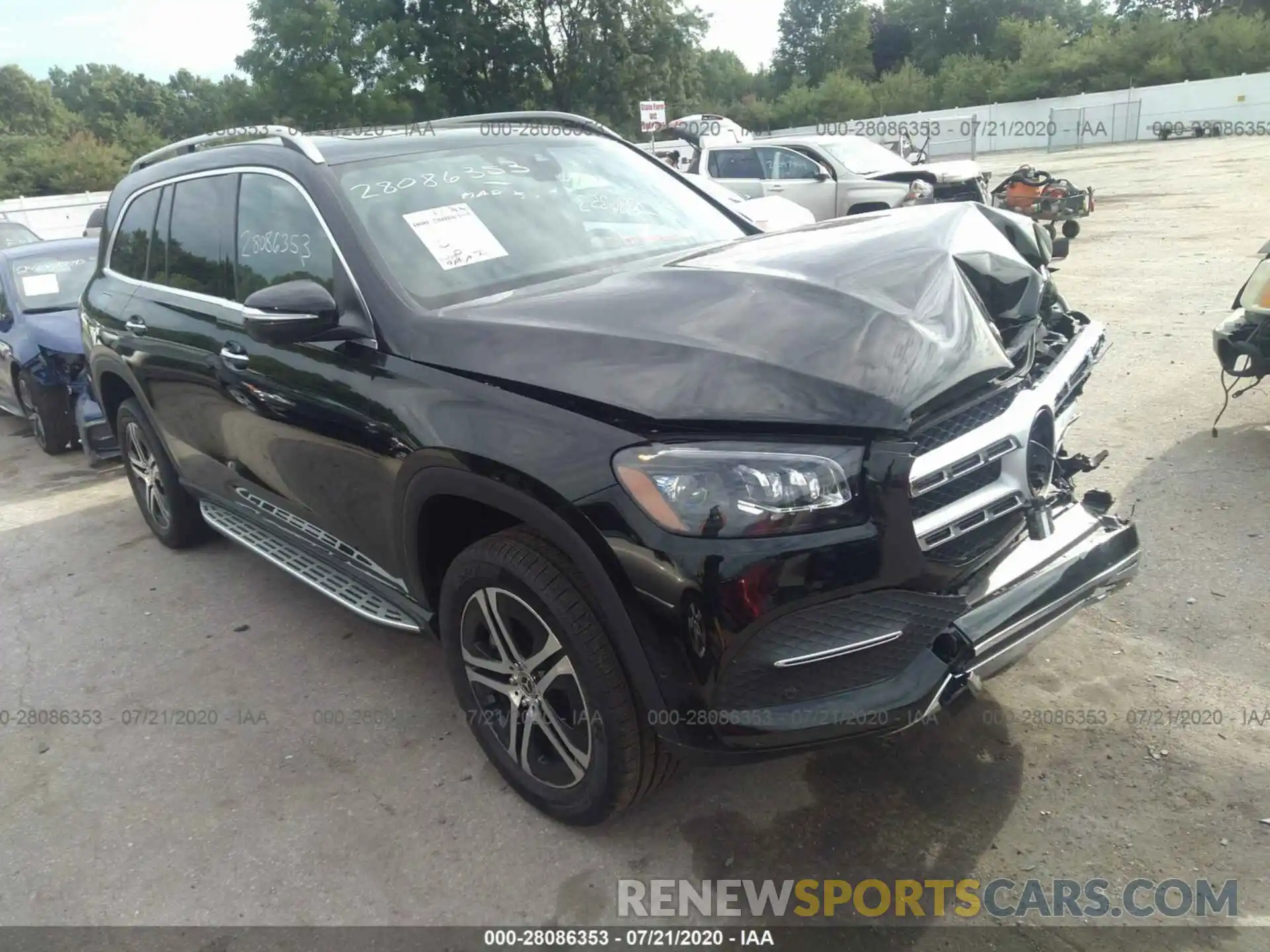 1 Photograph of a damaged car 4JGFF5KE1LA141345 MERCEDES-BENZ GLS 2020