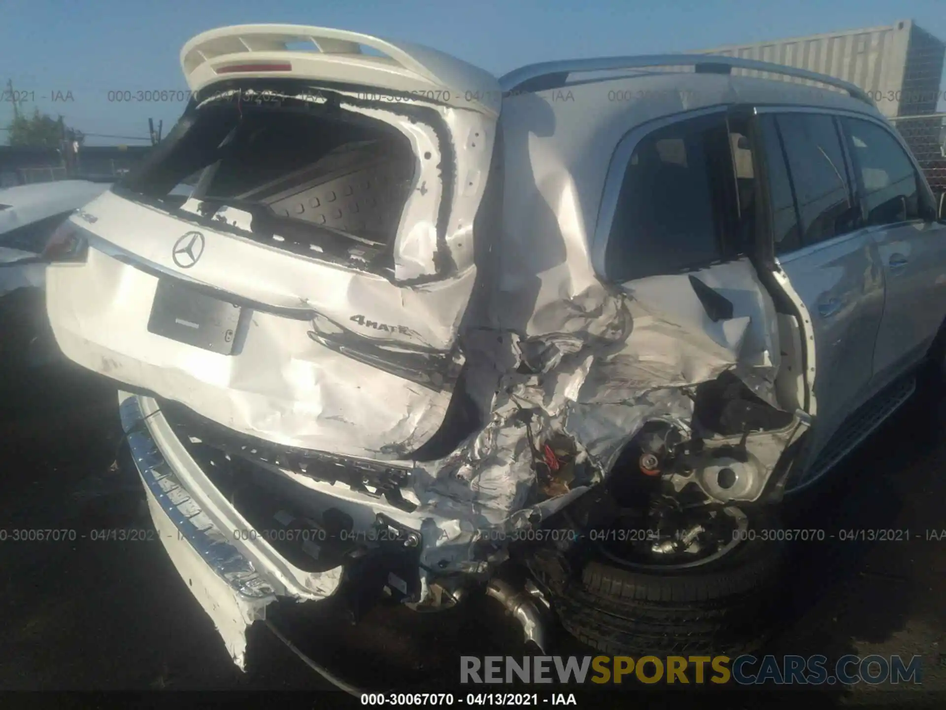 6 Photograph of a damaged car 4JGFF5KE1LA286952 MERCEDES-BENZ GLS 2020