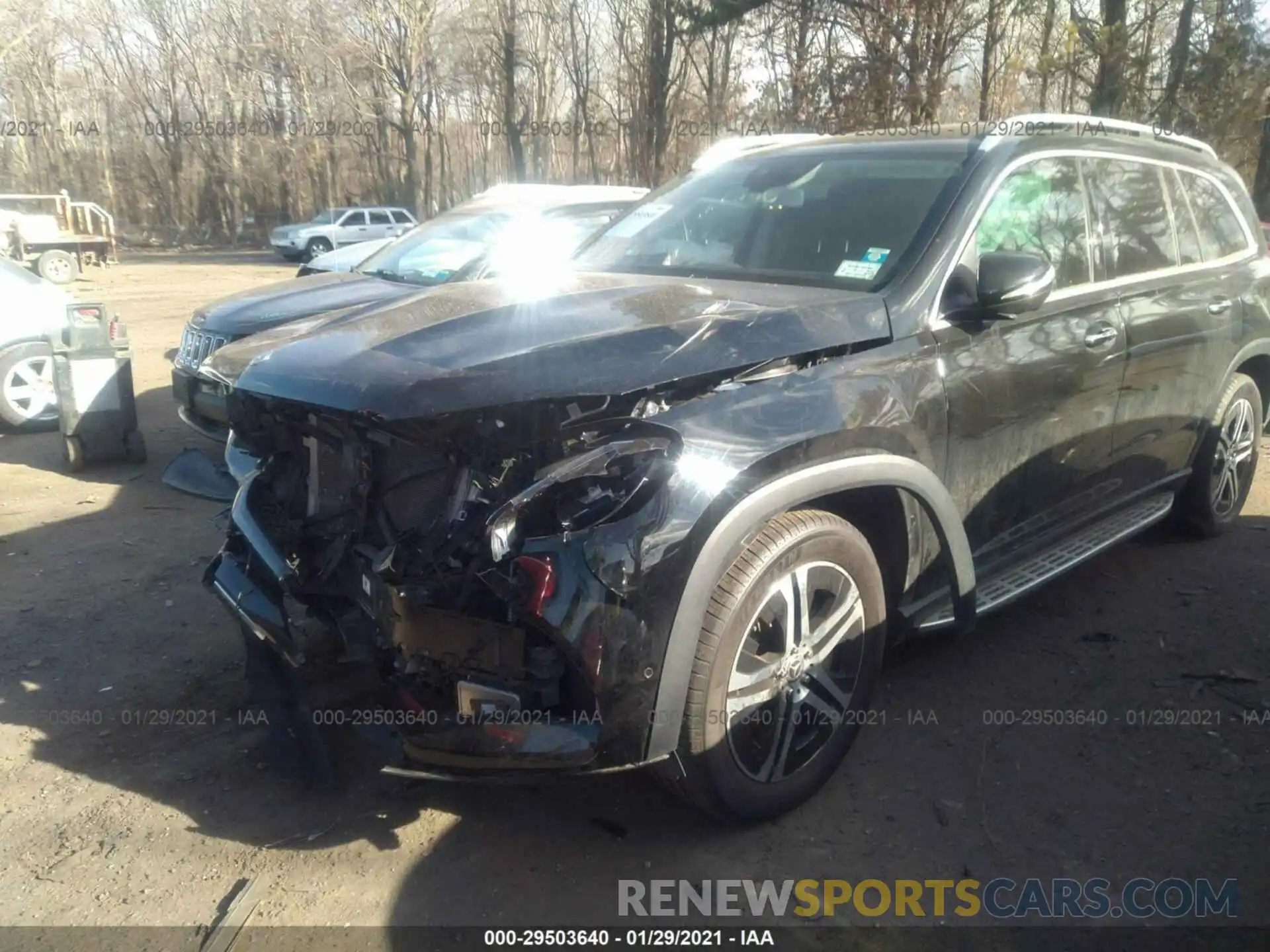 2 Photograph of a damaged car 4JGFF5KE3LA099406 MERCEDES-BENZ GLS 2020