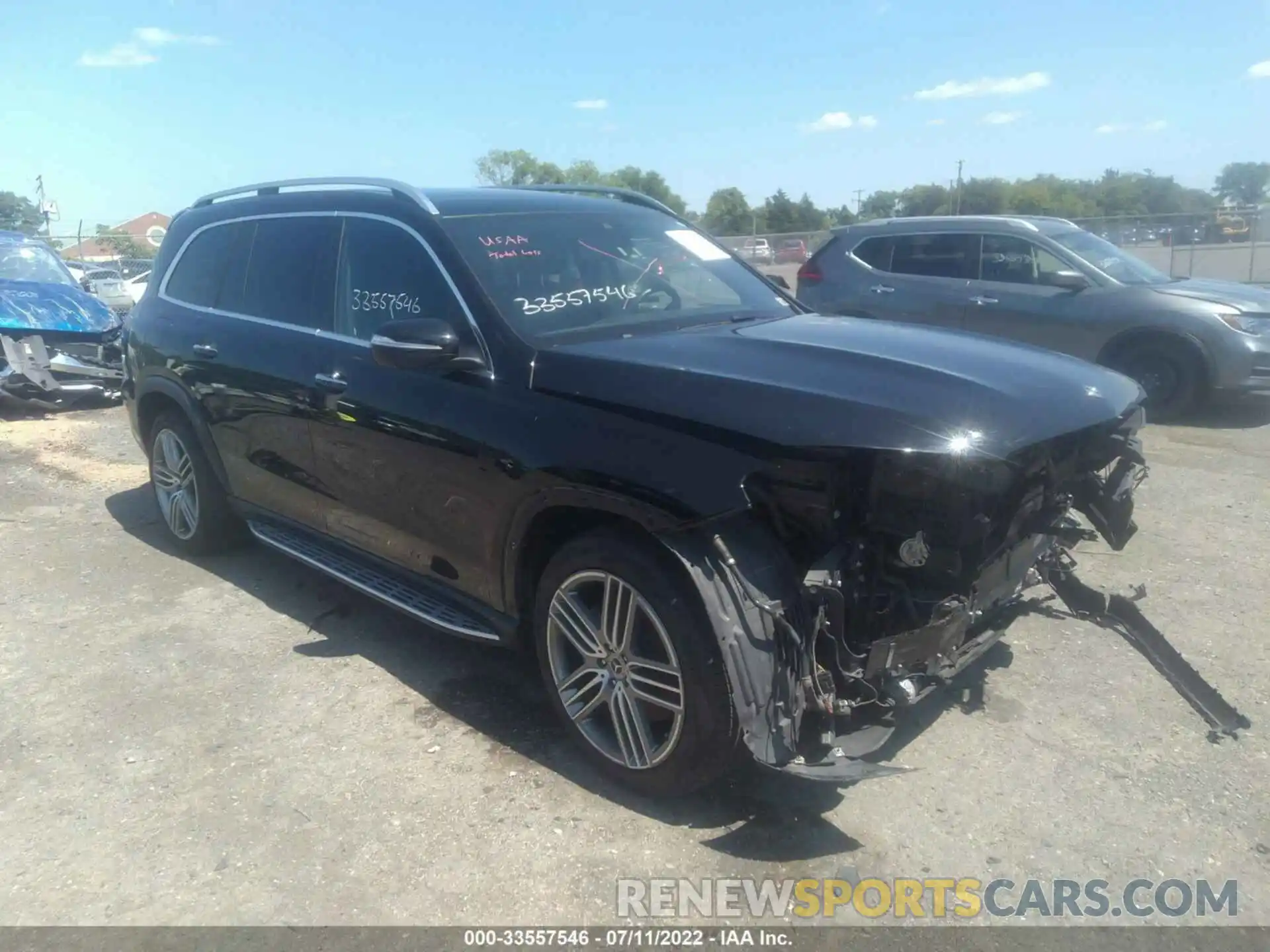 1 Photograph of a damaged car 4JGFF5KE3LA216126 MERCEDES-BENZ GLS 2020