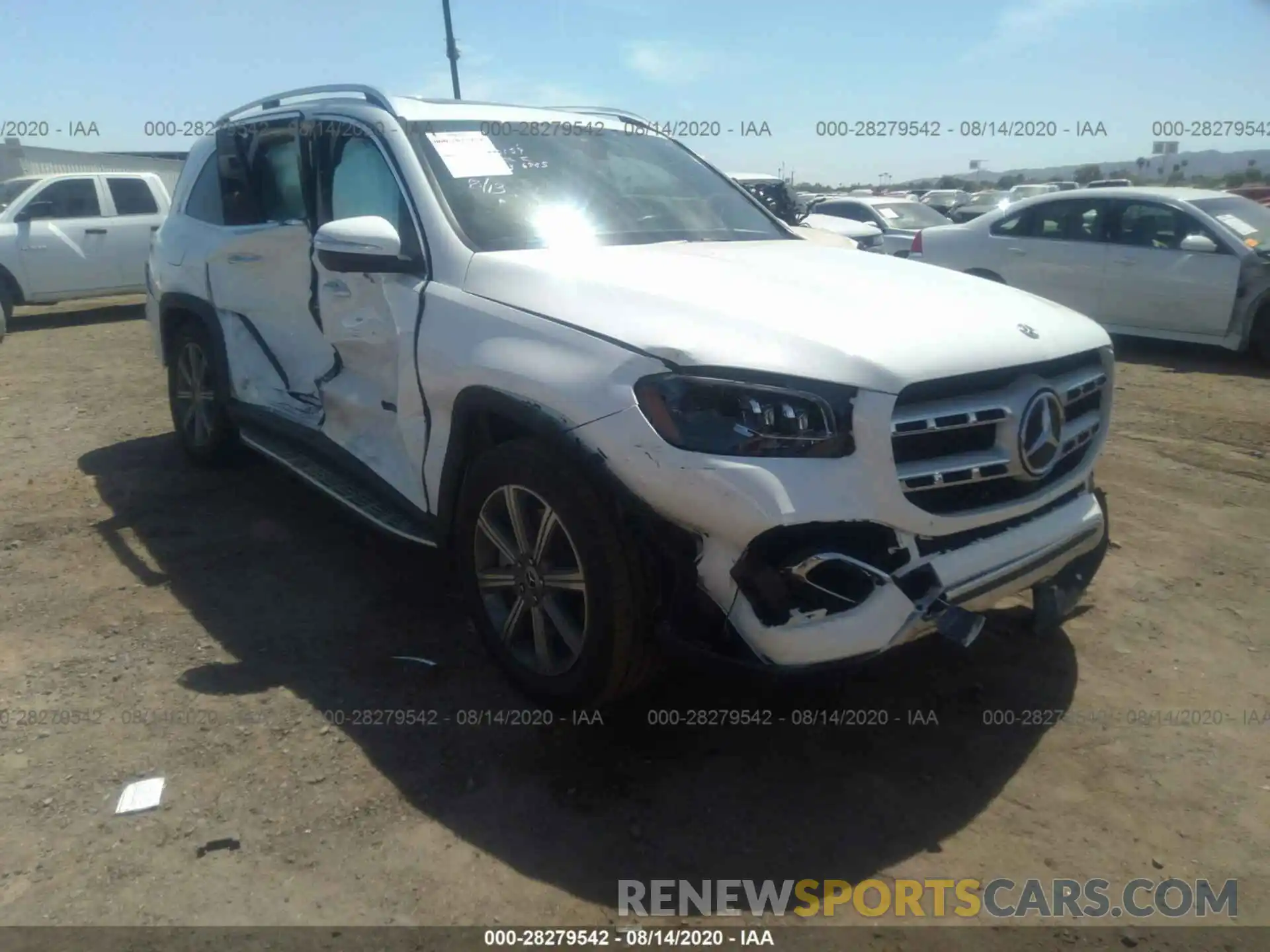 1 Photograph of a damaged car 4JGFF5KE4LA136785 MERCEDES-BENZ GLS 2020