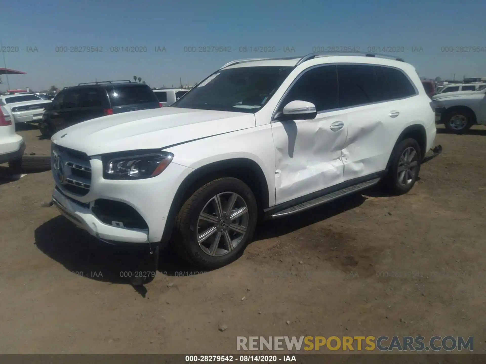 2 Photograph of a damaged car 4JGFF5KE4LA136785 MERCEDES-BENZ GLS 2020