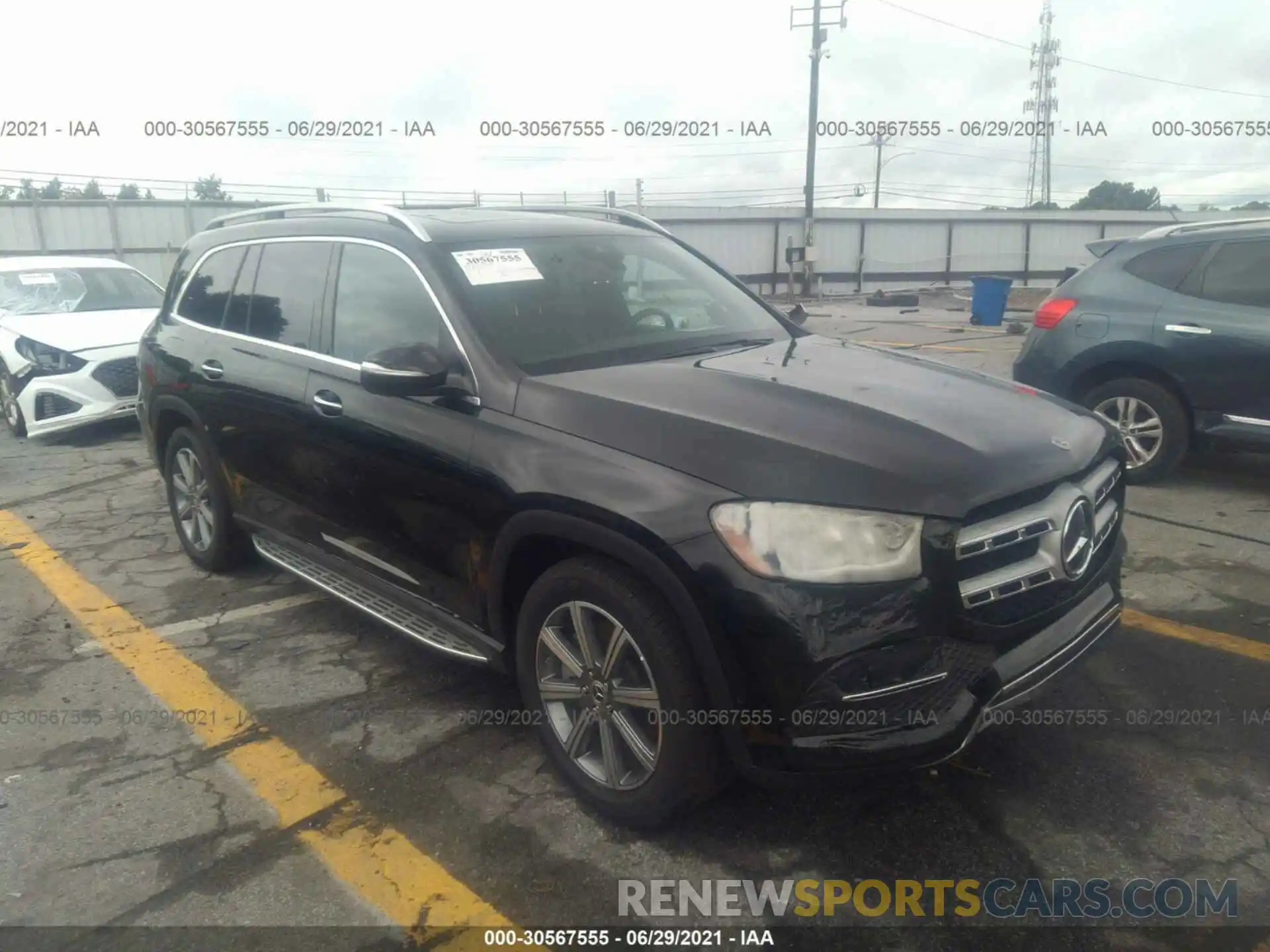 1 Photograph of a damaged car 4JGFF5KE4LA137936 MERCEDES-BENZ GLS 2020