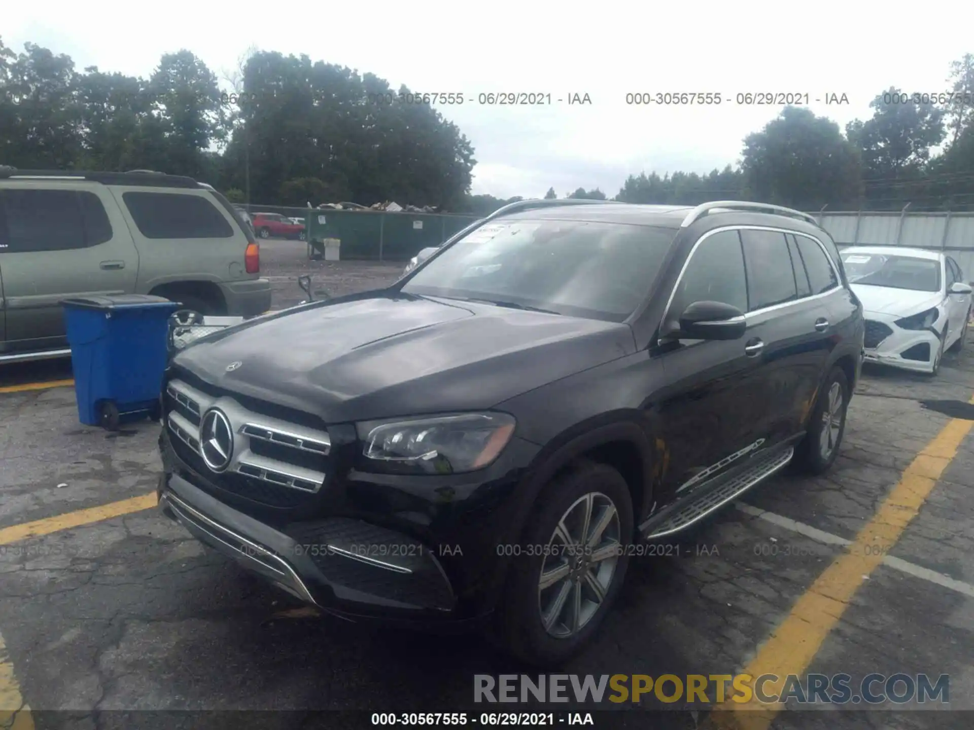 2 Photograph of a damaged car 4JGFF5KE4LA137936 MERCEDES-BENZ GLS 2020