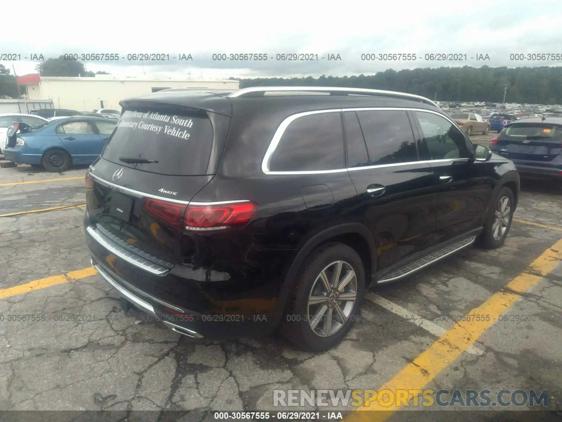 4 Photograph of a damaged car 4JGFF5KE4LA137936 MERCEDES-BENZ GLS 2020