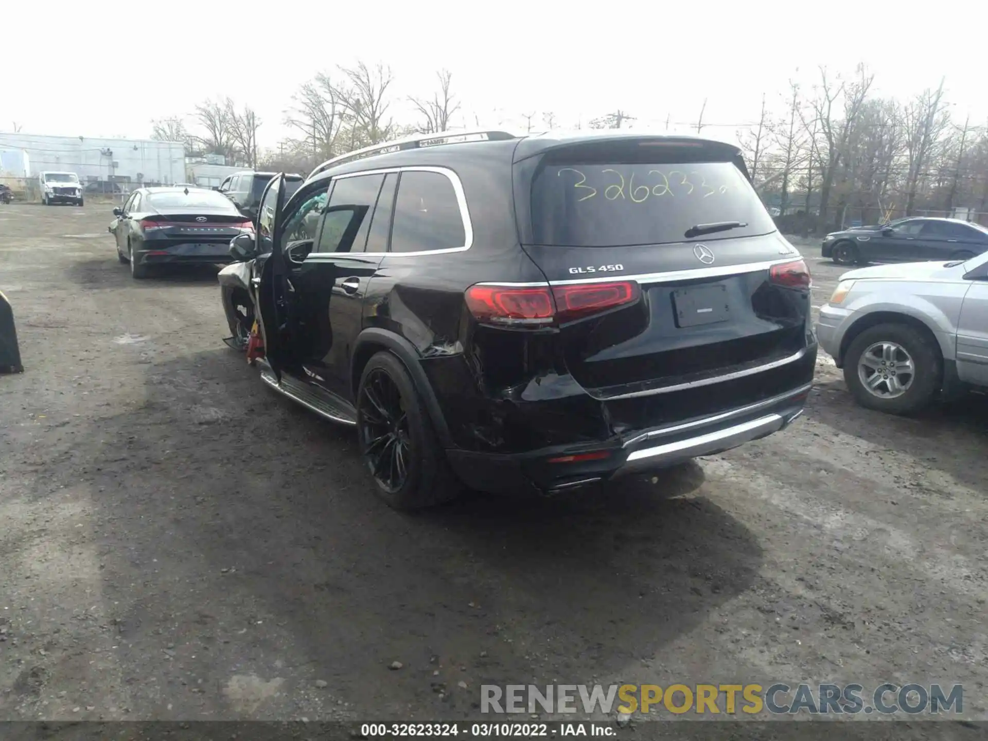 3 Фотография поврежденного автомобиля 4JGFF5KE7LA098369 MERCEDES-BENZ GLS 2020