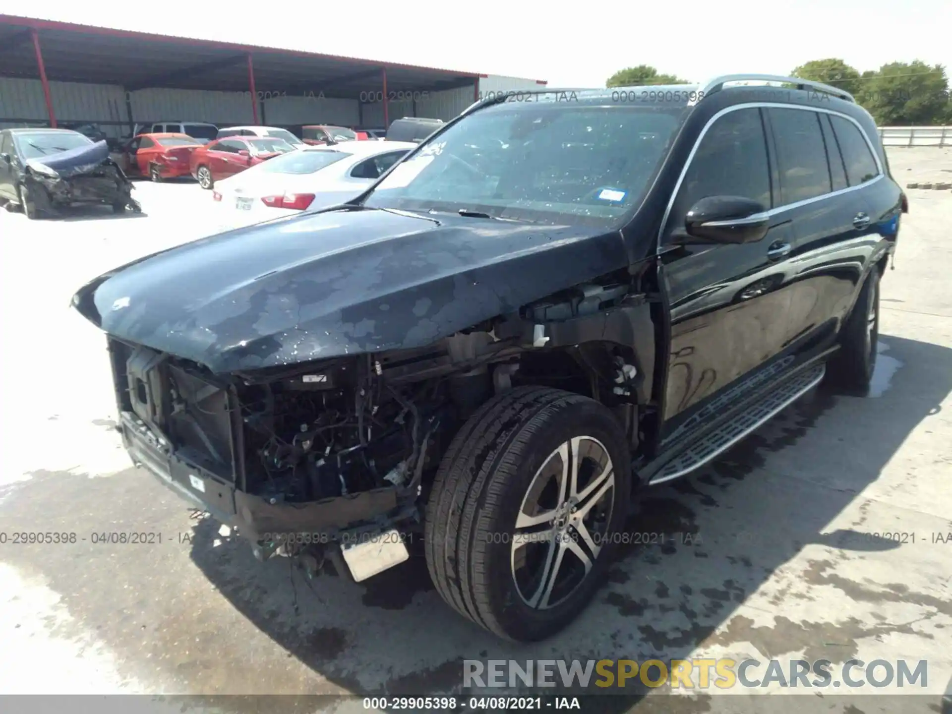 2 Photograph of a damaged car 4JGFF5KE8LA115731 MERCEDES-BENZ GLS 2020