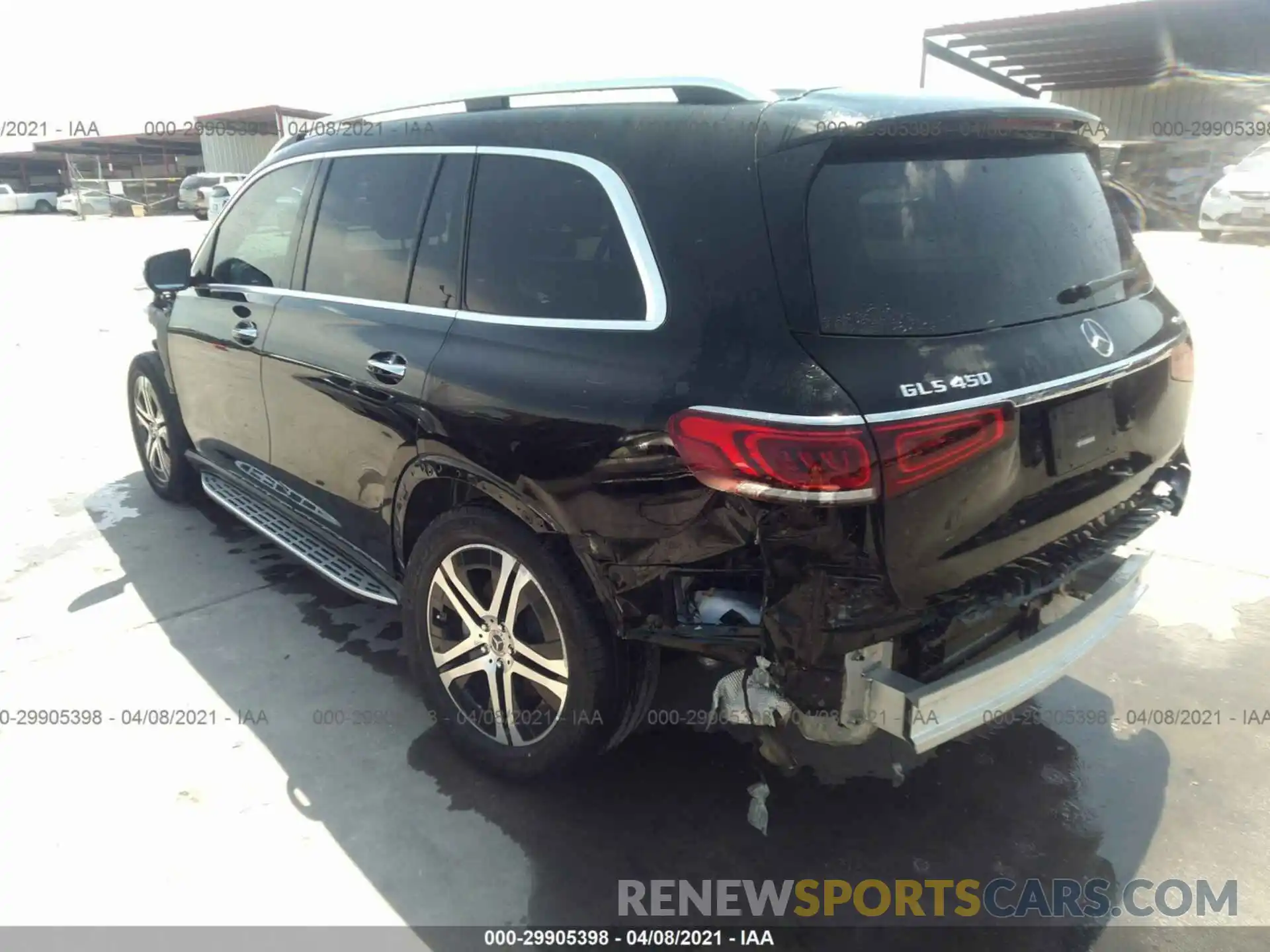 3 Photograph of a damaged car 4JGFF5KE8LA115731 MERCEDES-BENZ GLS 2020