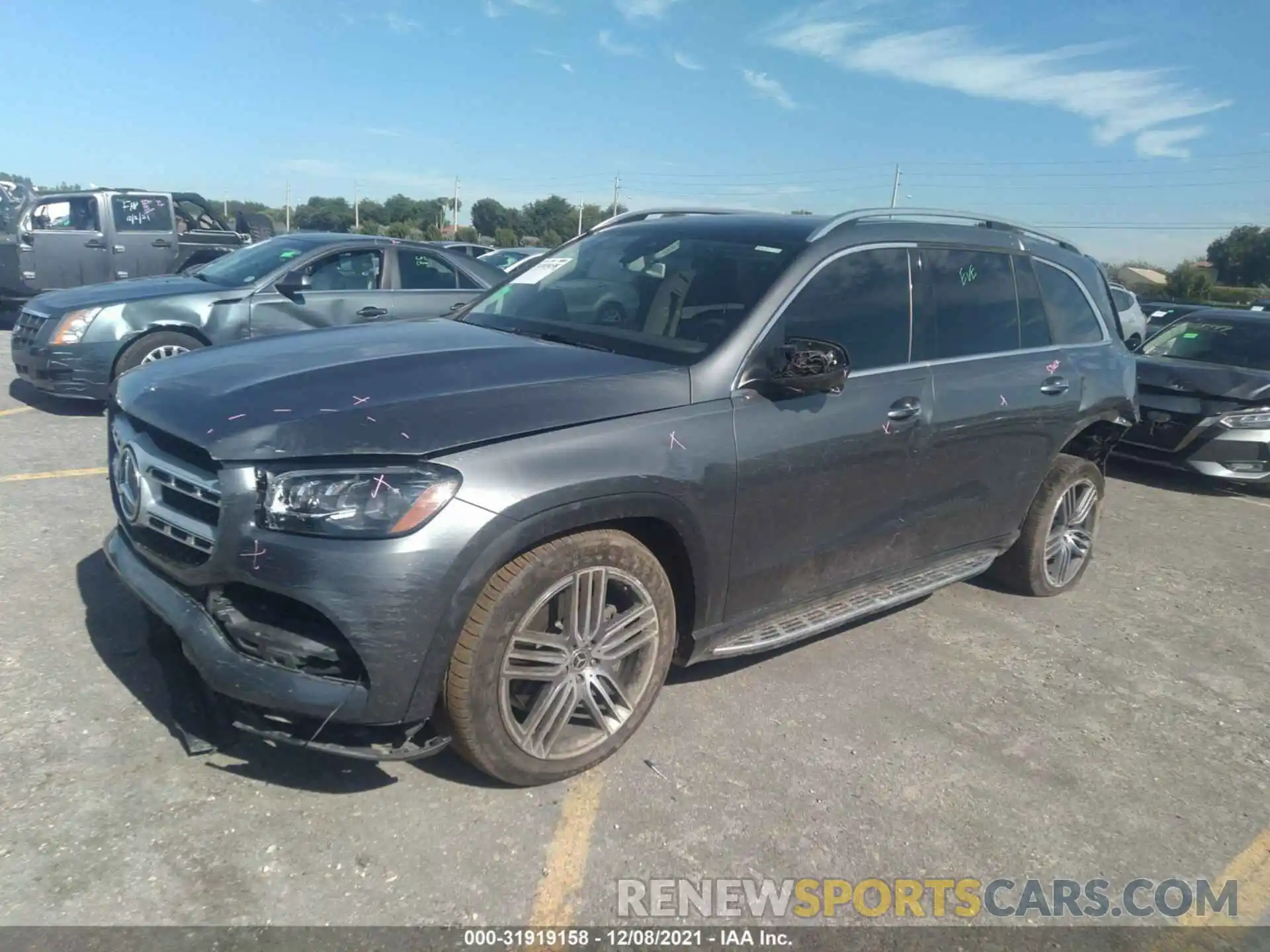 2 Photograph of a damaged car 4JGFF5KE9LA168583 MERCEDES-BENZ GLS 2020