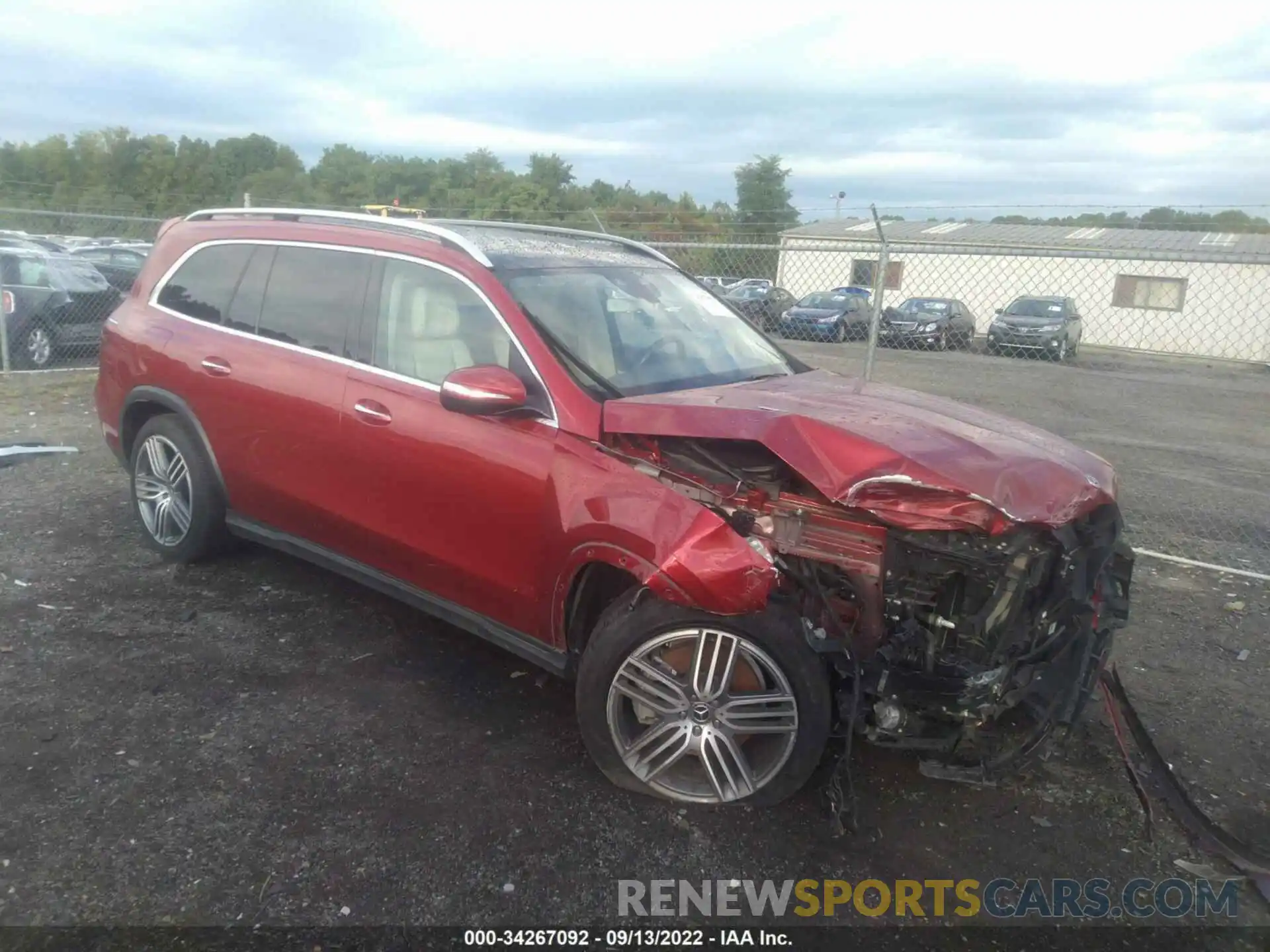 1 Photograph of a damaged car 4JGFF5KE9LA294460 MERCEDES-BENZ GLS 2020