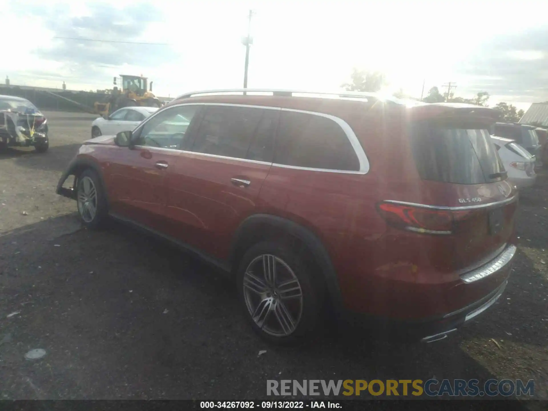 3 Photograph of a damaged car 4JGFF5KE9LA294460 MERCEDES-BENZ GLS 2020