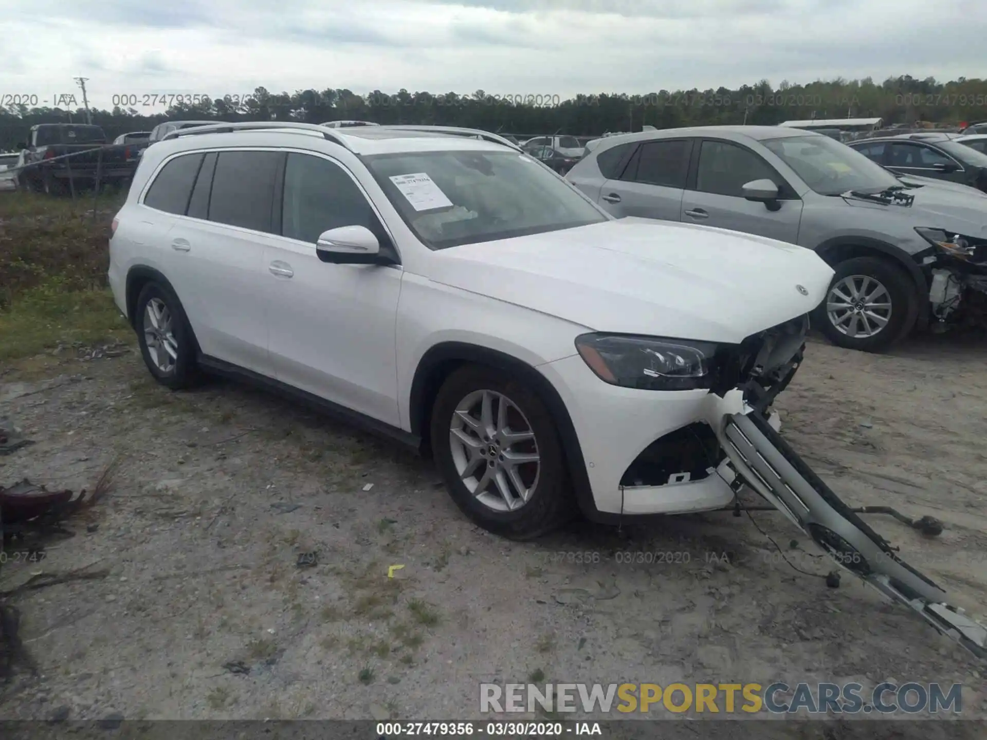 1 Photograph of a damaged car 4JGFF5KEXLA071568 MERCEDES-BENZ GLS 2020