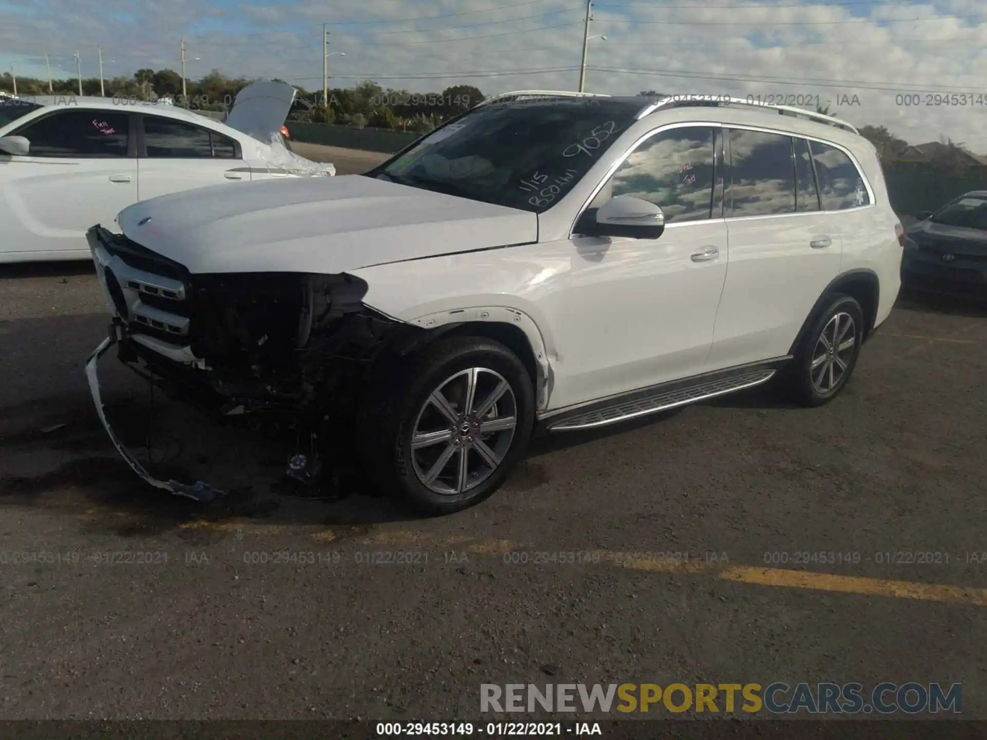 2 Photograph of a damaged car 4JGFF5KEXLA089052 MERCEDES-BENZ GLS 2020