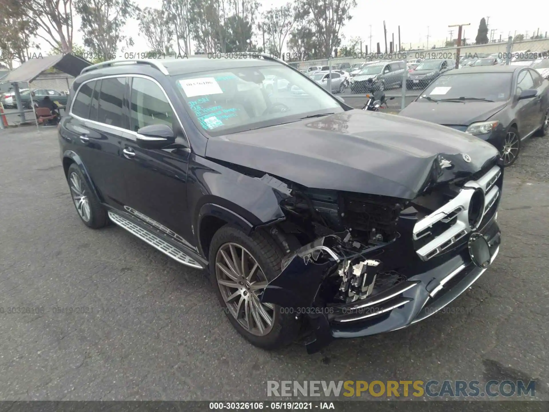 1 Photograph of a damaged car 4JGFF8GE9LA292377 MERCEDES-BENZ GLS 2020