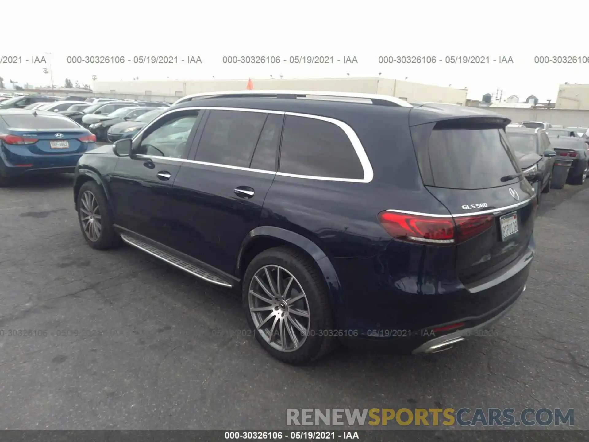 3 Photograph of a damaged car 4JGFF8GE9LA292377 MERCEDES-BENZ GLS 2020