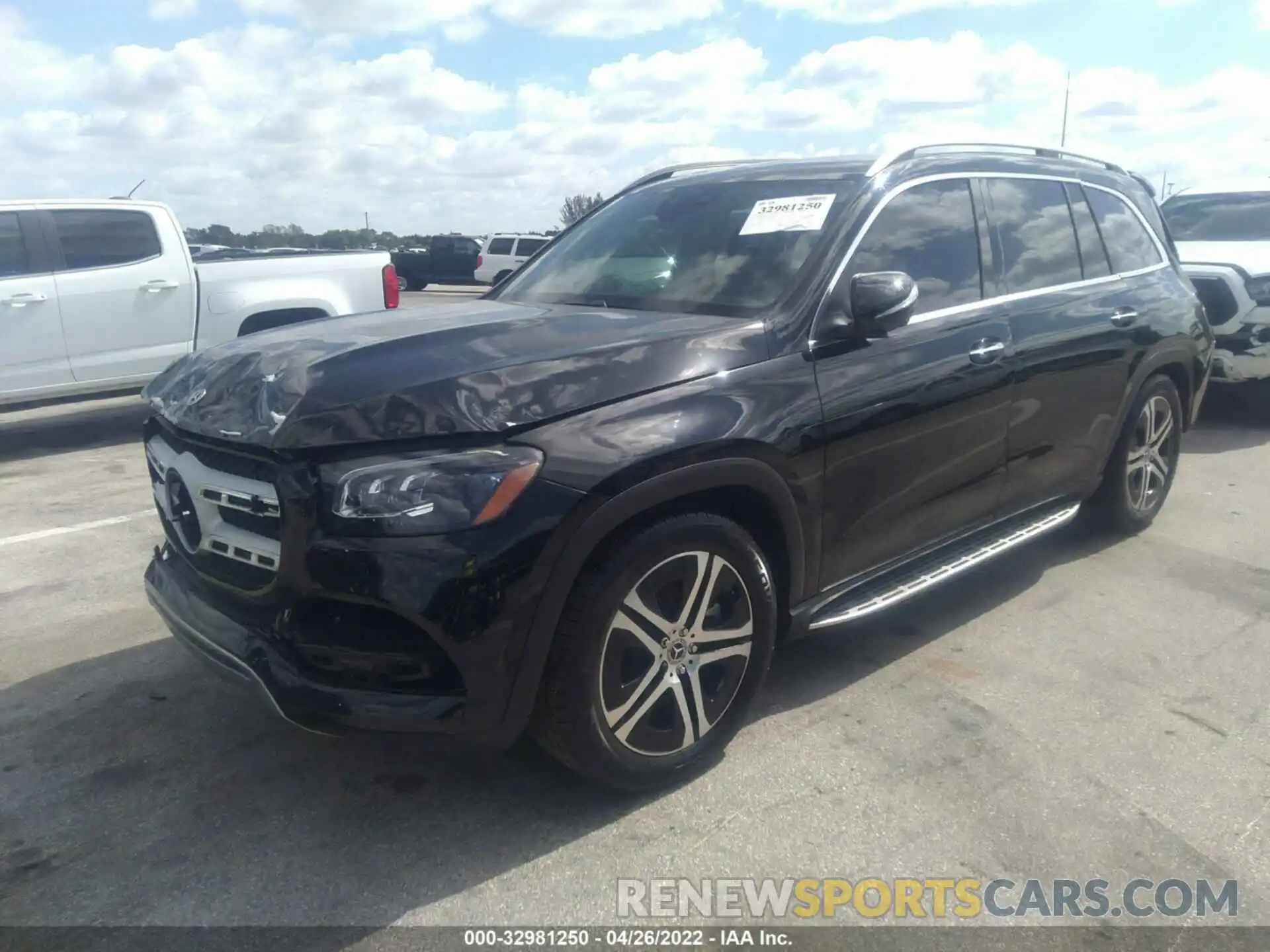 2 Photograph of a damaged car 4JGFF5KE0MA575273 MERCEDES-BENZ GLS 2021