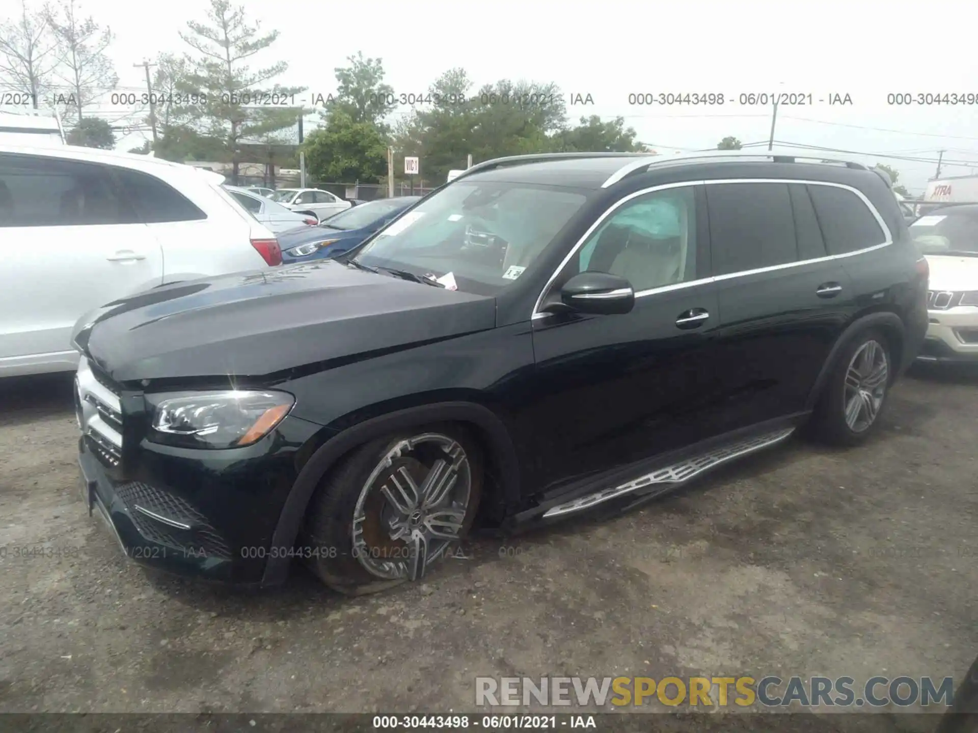 2 Photograph of a damaged car 4JGFF5KE2MA382428 MERCEDES-BENZ GLS 2021