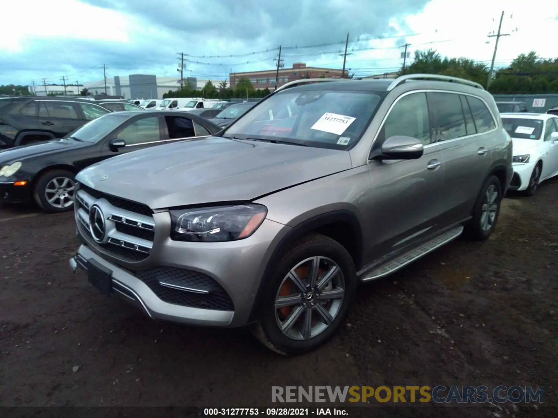 2 Photograph of a damaged car 4JGFF5KE2MA390612 MERCEDES-BENZ GLS 2021