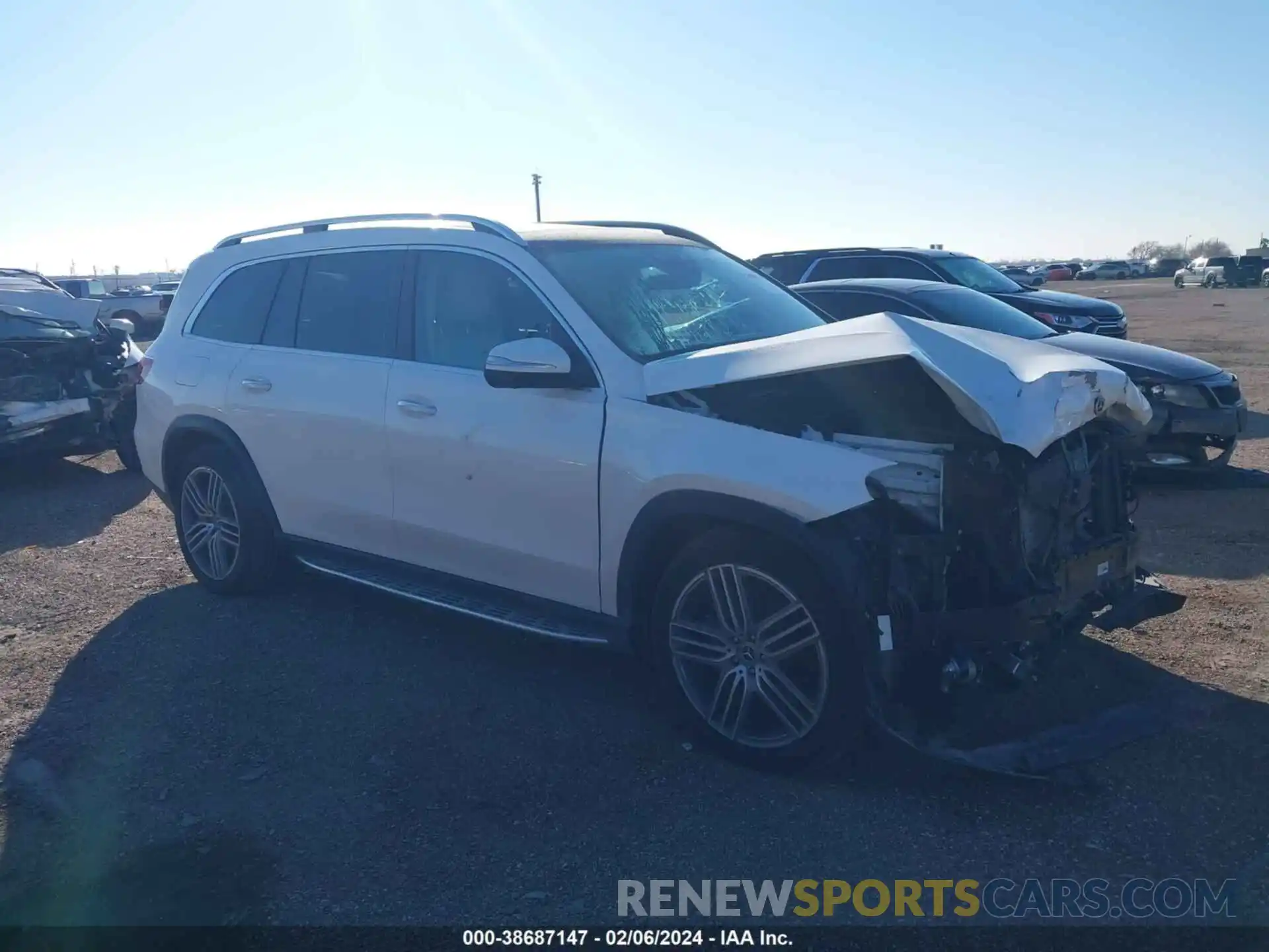 1 Photograph of a damaged car 4JGFF5KE2MA530285 MERCEDES-BENZ GLS 2021