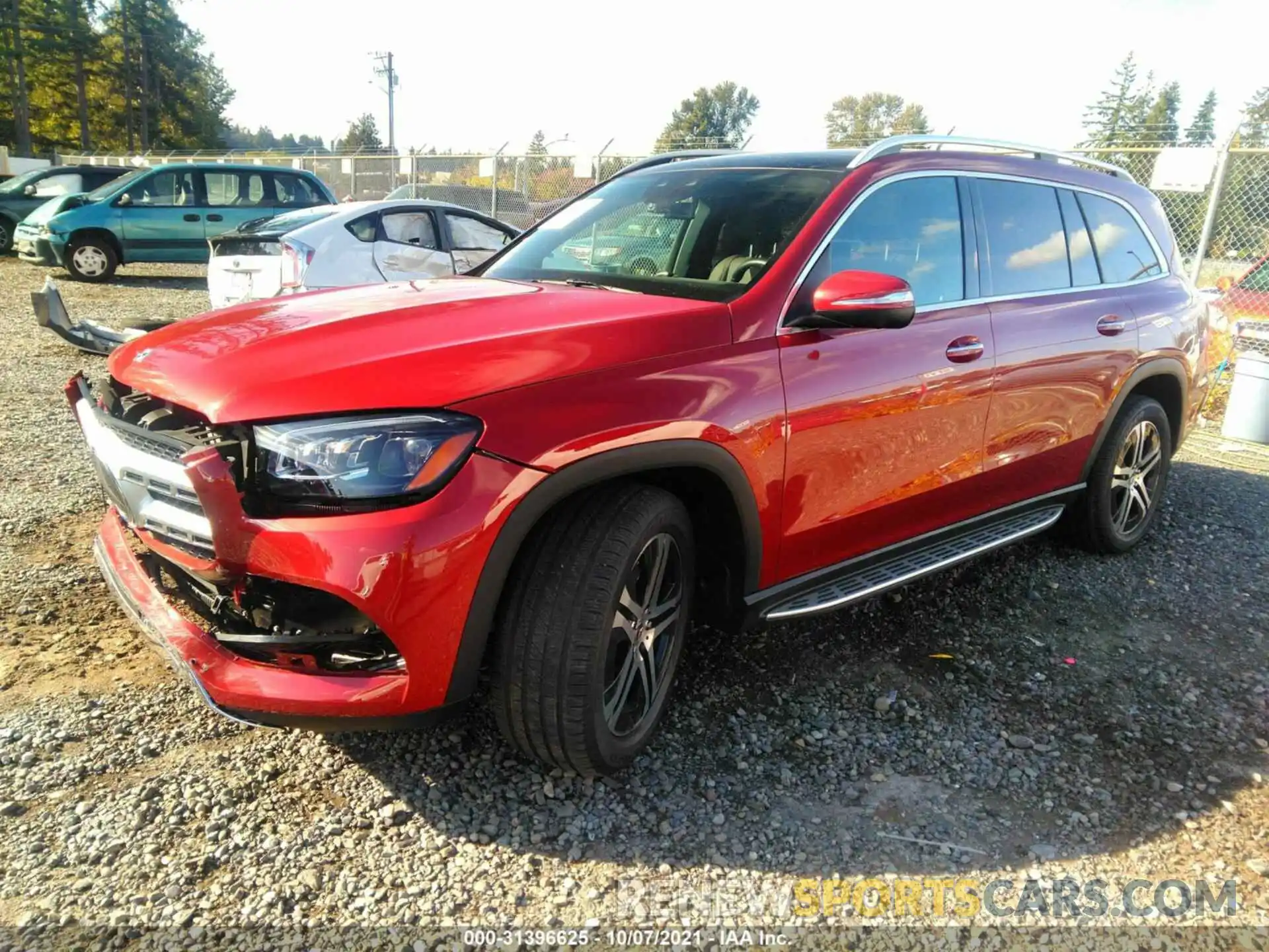 2 Photograph of a damaged car 4JGFF5KE3MA407417 MERCEDES-BENZ GLS 2021