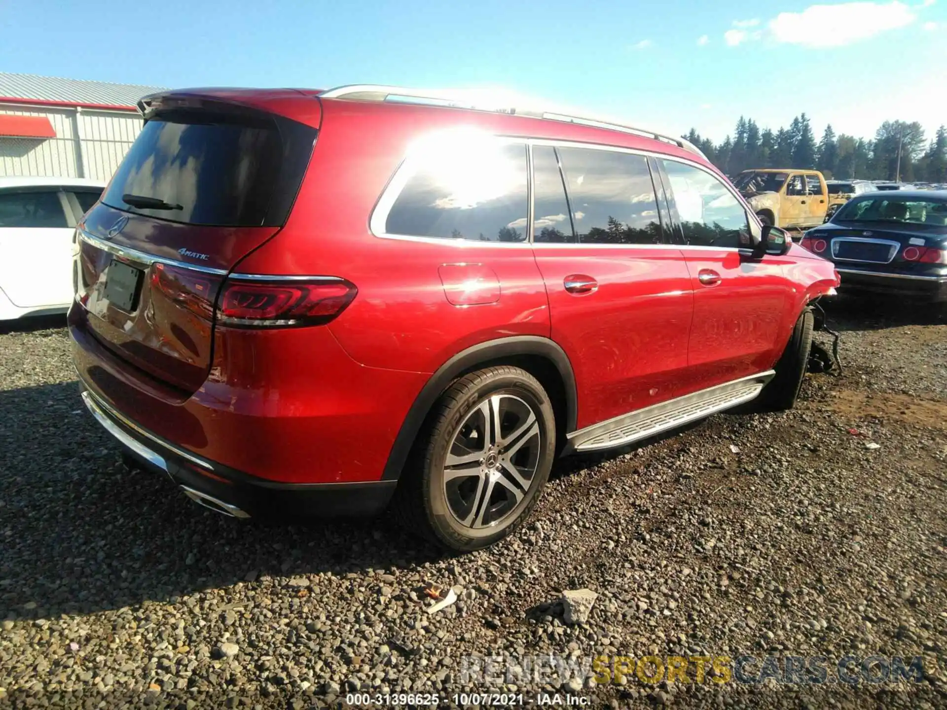 4 Photograph of a damaged car 4JGFF5KE3MA407417 MERCEDES-BENZ GLS 2021