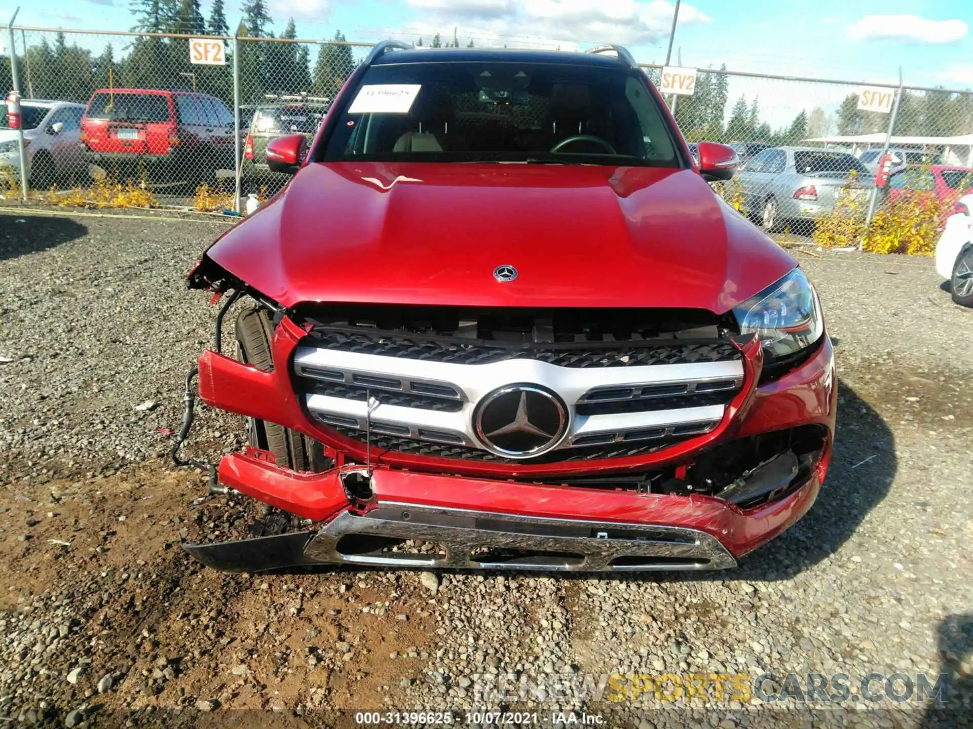 6 Photograph of a damaged car 4JGFF5KE3MA407417 MERCEDES-BENZ GLS 2021