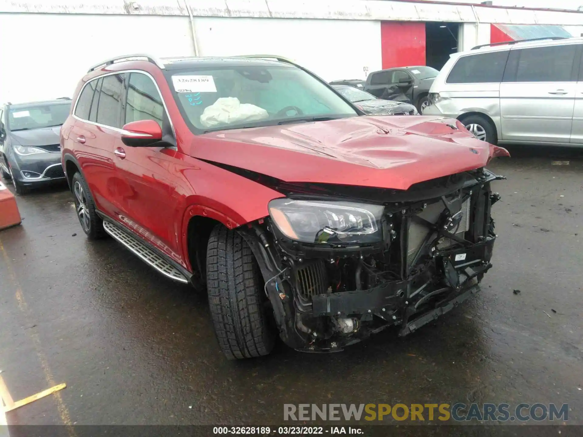 1 Photograph of a damaged car 4JGFF5KE3MA486054 MERCEDES-BENZ GLS 2021