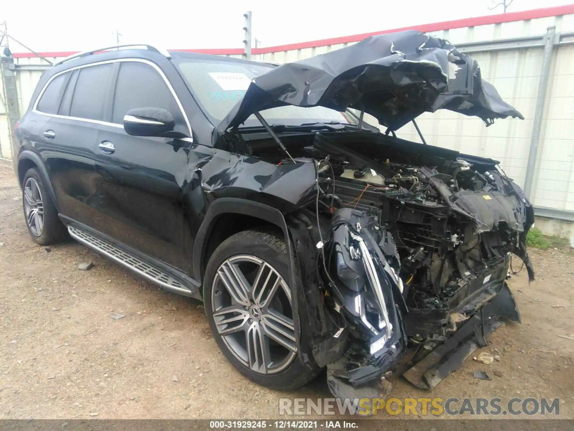 1 Photograph of a damaged car 4JGFF5KE4MA369258 MERCEDES-BENZ GLS 2021