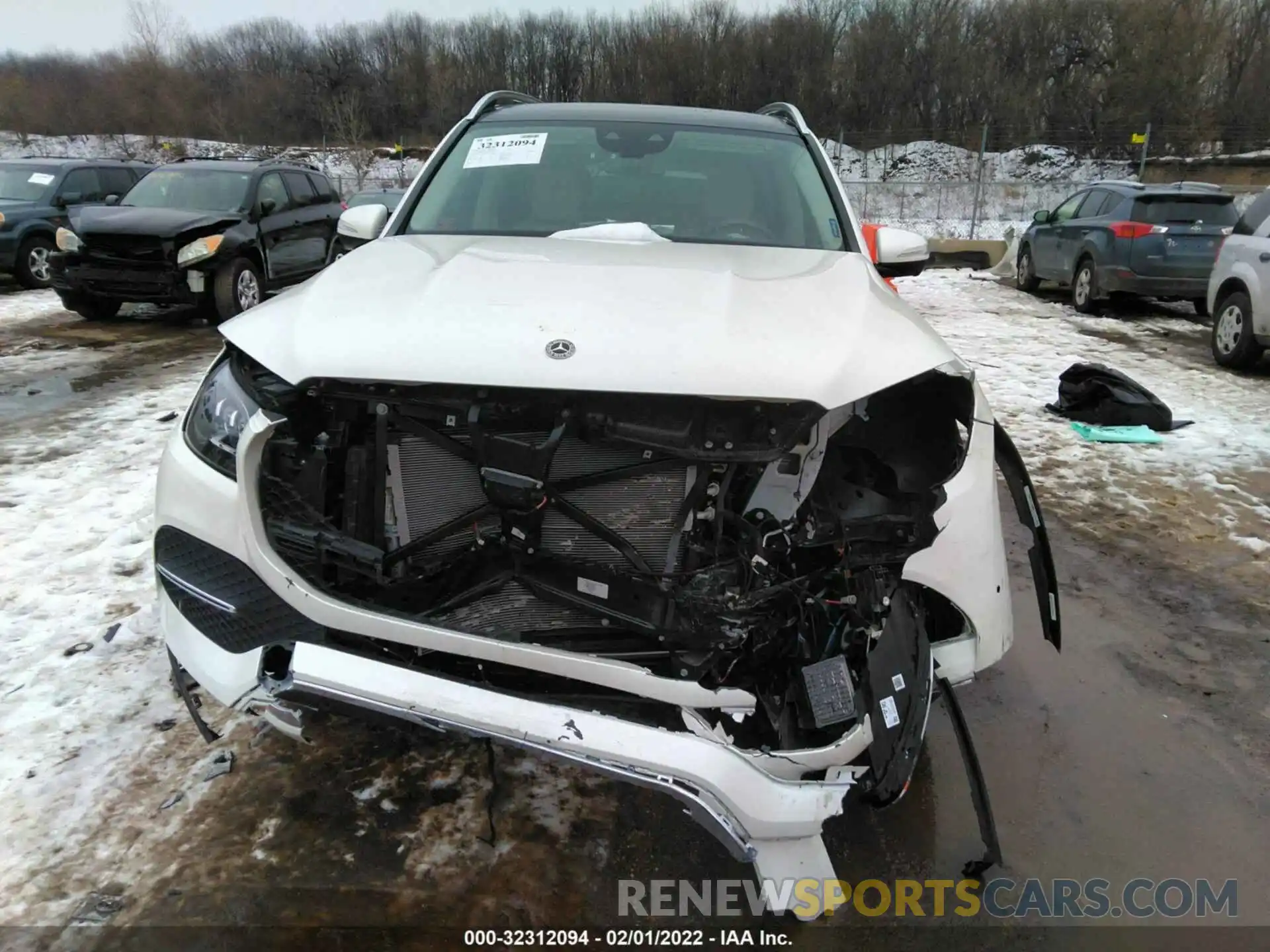 6 Photograph of a damaged car 4JGFF5KE4MA443469 MERCEDES-BENZ GLS 2021