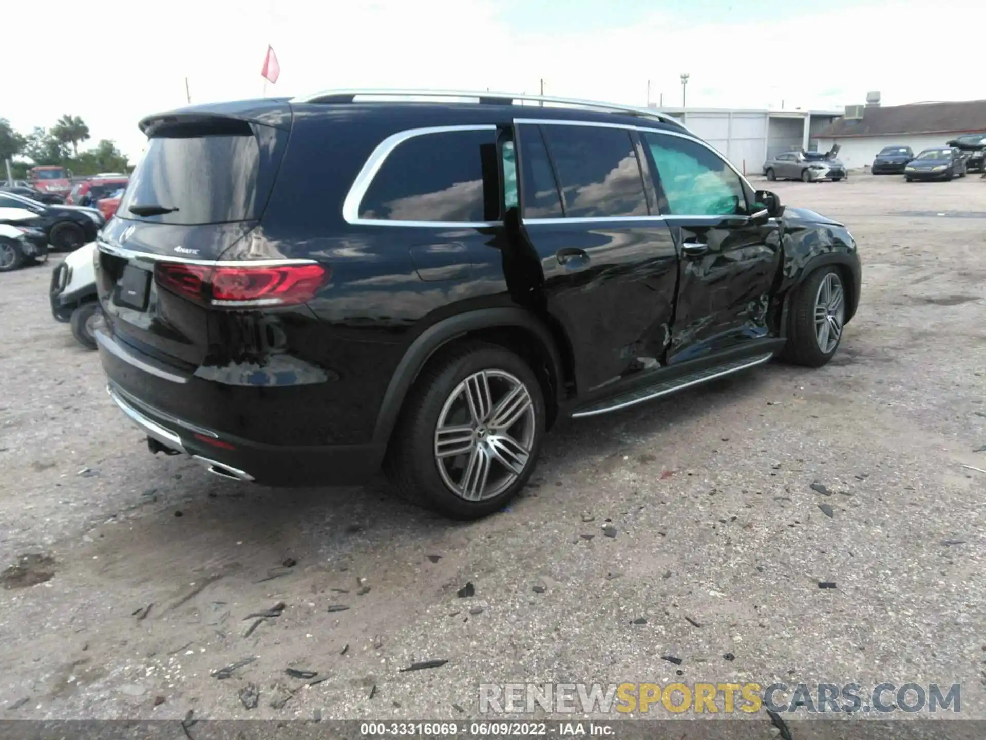 4 Фотография поврежденного автомобиля 4JGFF5KE5MA413798 MERCEDES-BENZ GLS 2021